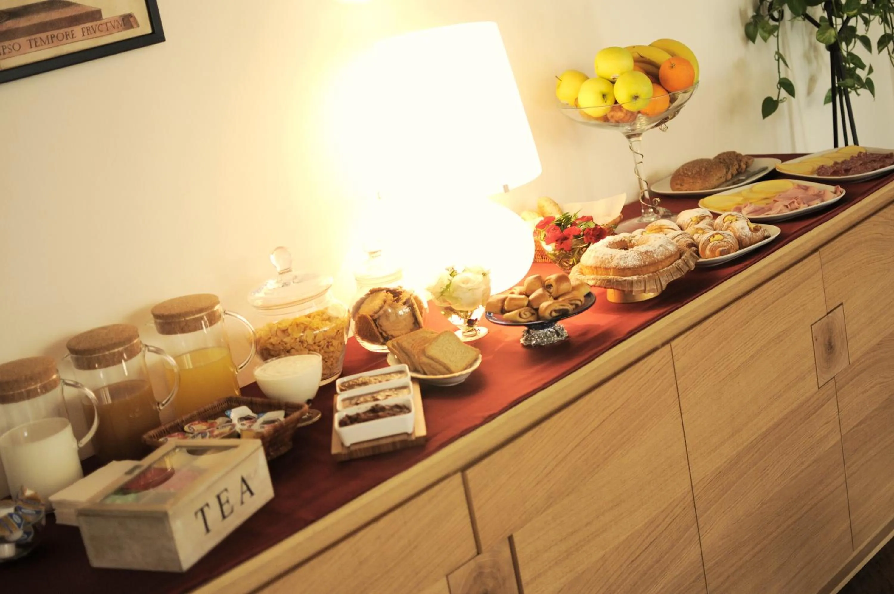 Breakfast in B&B Isola d'Arno