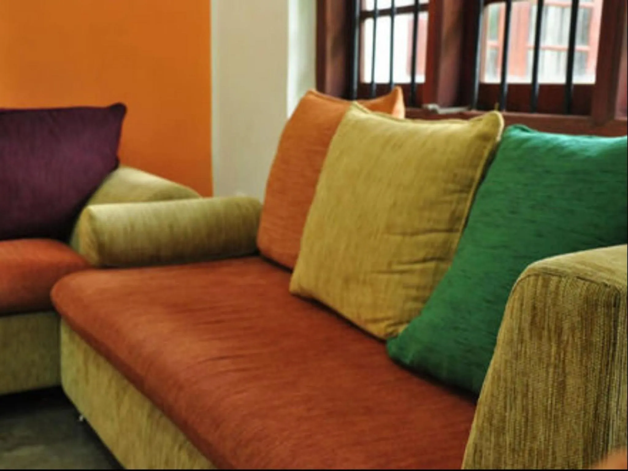 Decorative detail in Gedara Villa