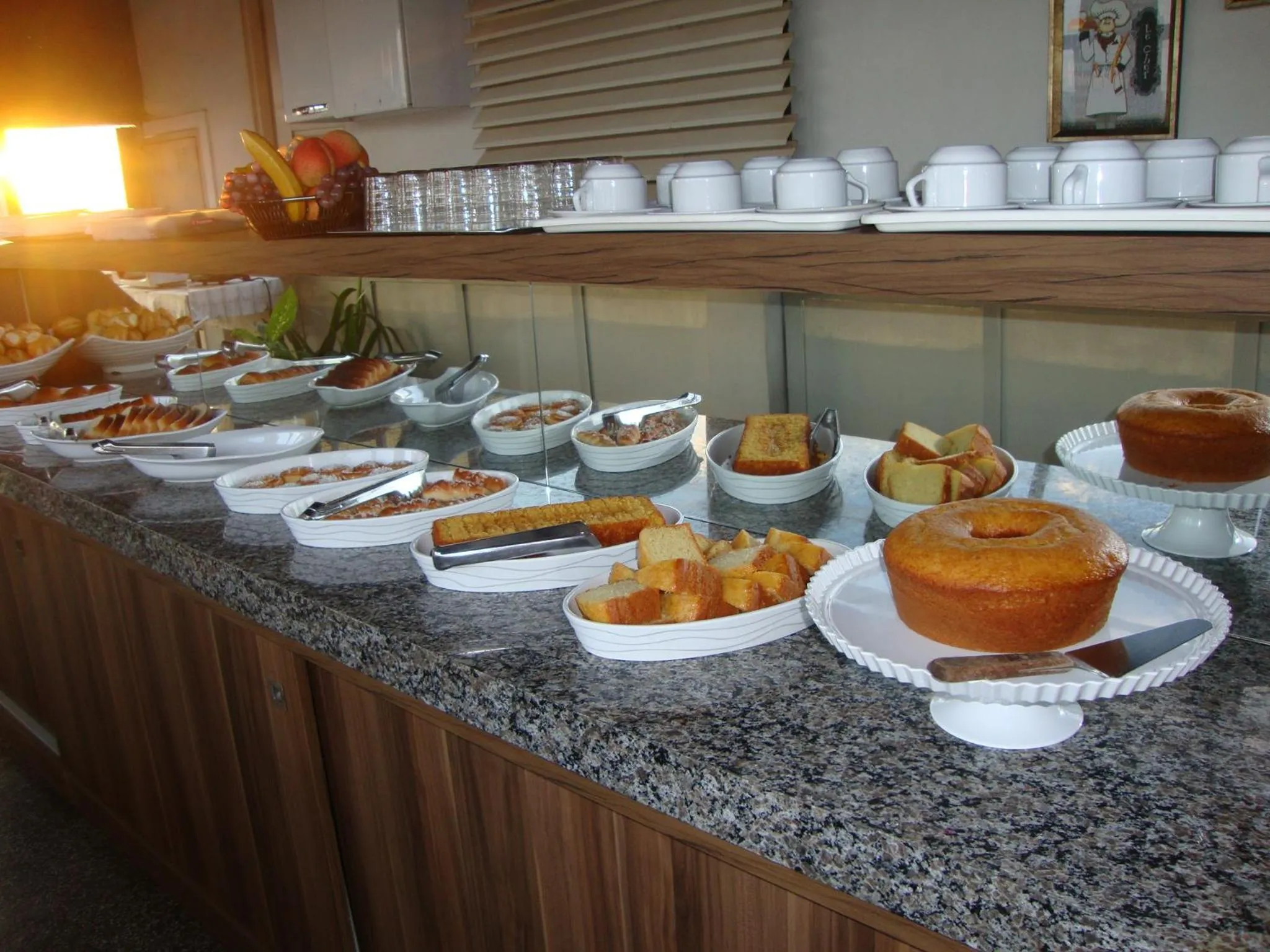 Buffet breakfast in D'arc Hotel