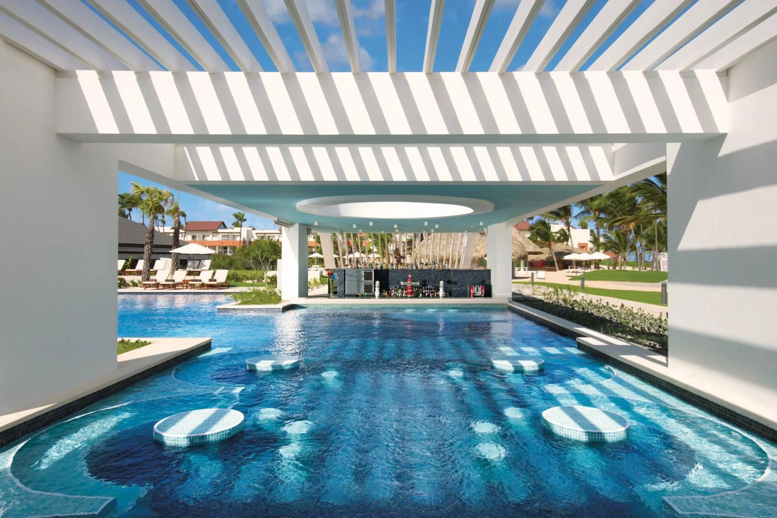 Pool view in Dreams Onyx Resort & Spa - All Inclusive
