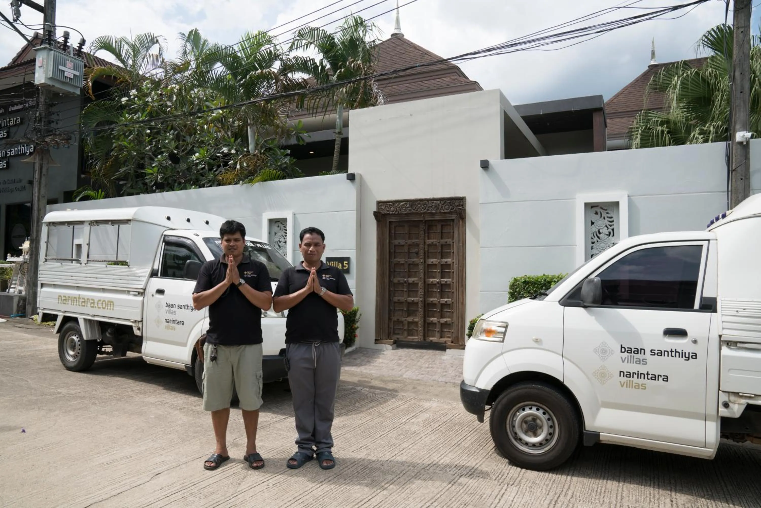 Staff in Narintara Private Pool Villas - Free Tuk-Tuk Service to the Beach!