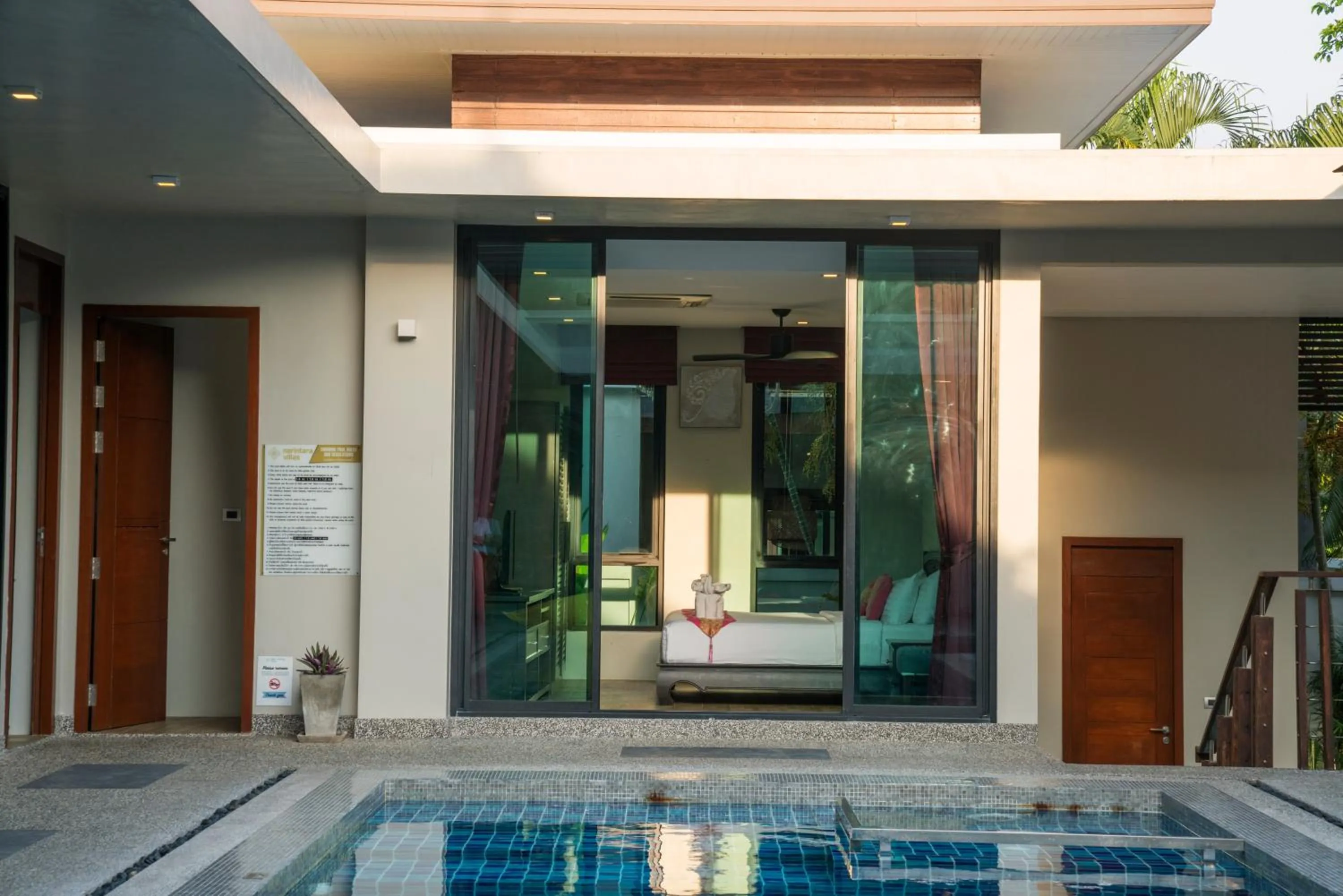 Swimming pool in Narintara Private Pool Villas - Free Tuk-Tuk Service to the Beach!