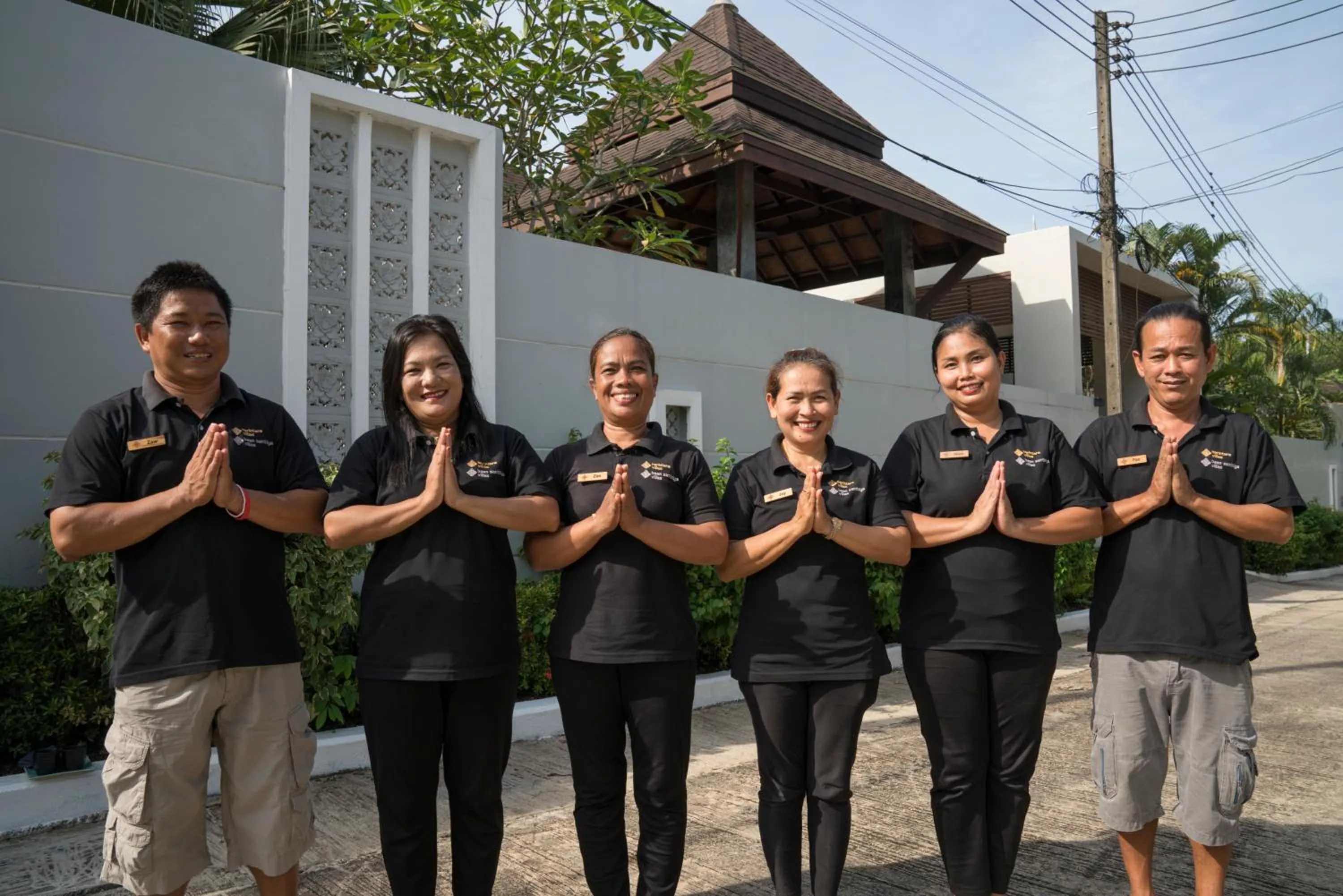 Staff in Narintara Private Pool Villas - Free Tuk-Tuk Service to the Beach!