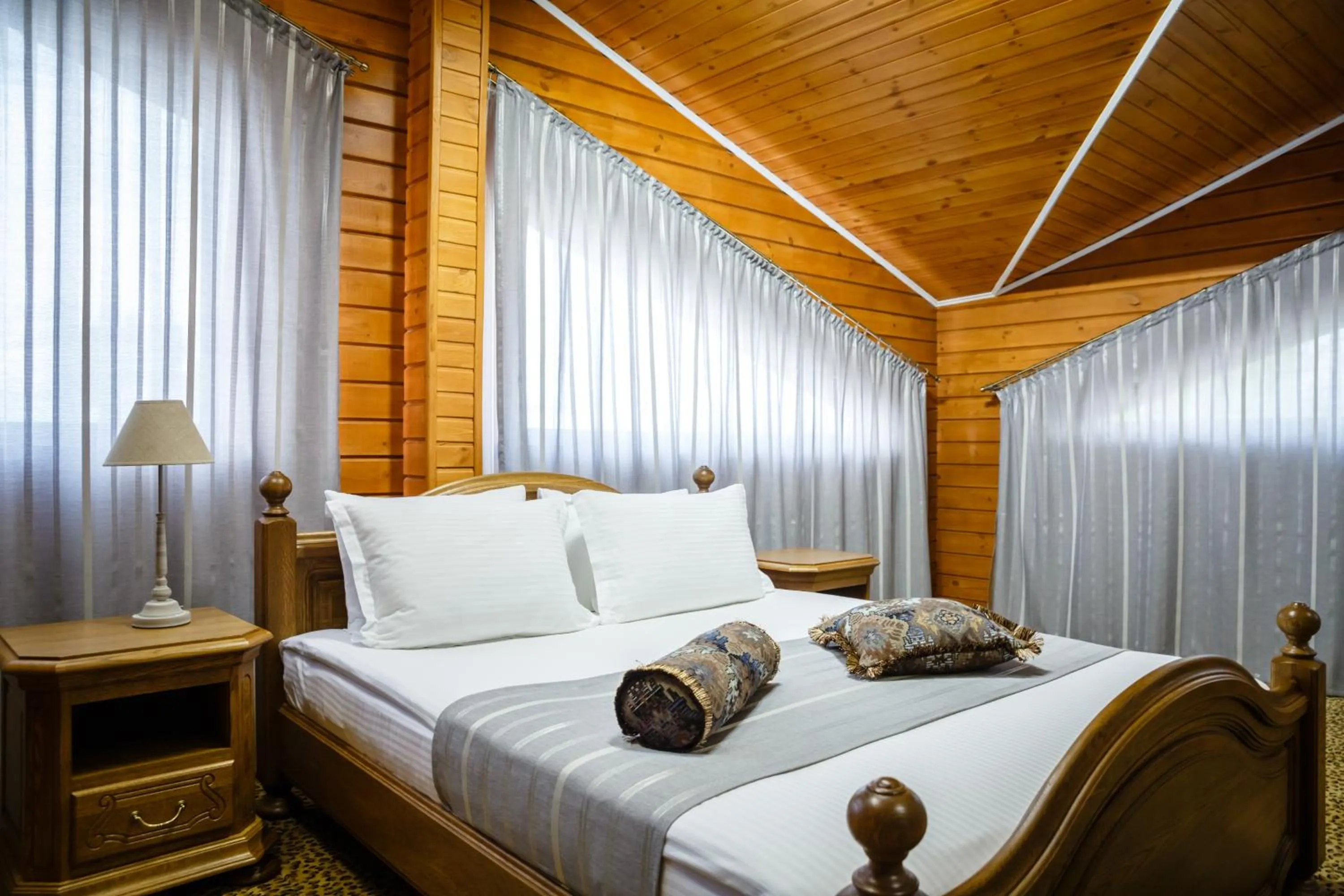 Bed in Guest House Chalet