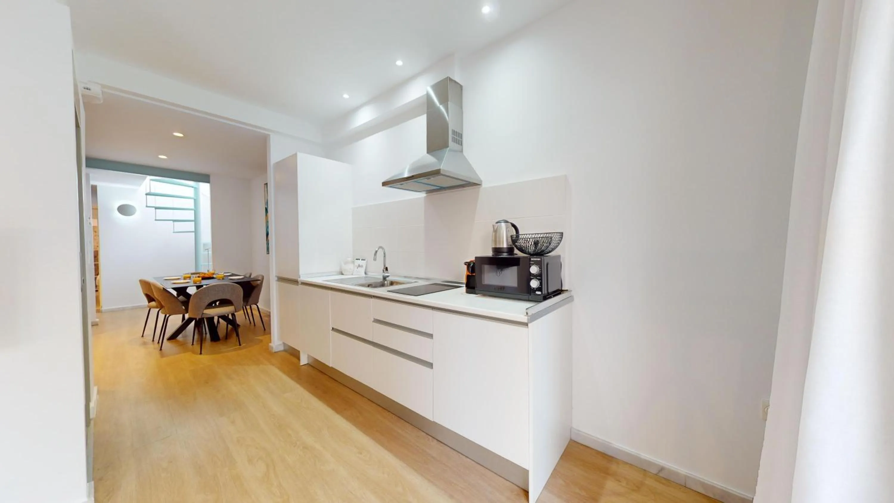 Kitchen or kitchenette in MyFlats Luxury City Center