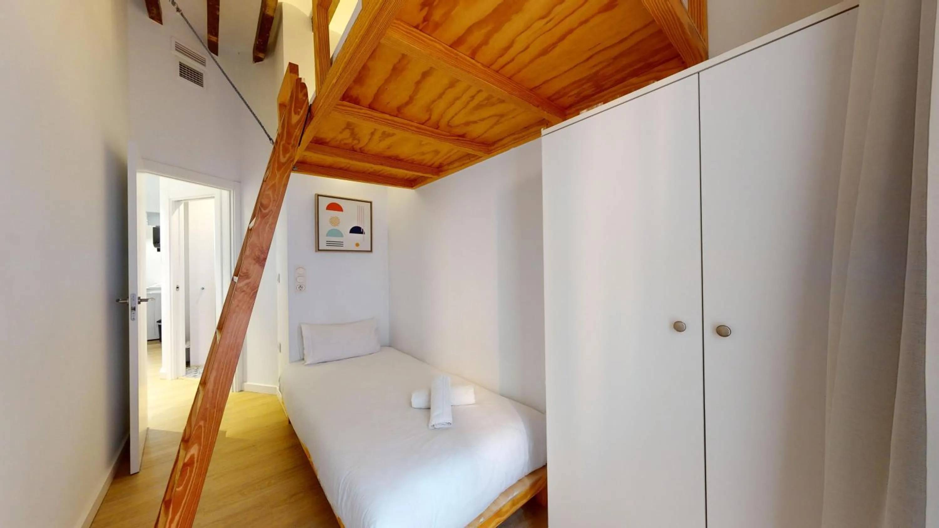 Bedroom, Bed in MyFlats Luxury City Center