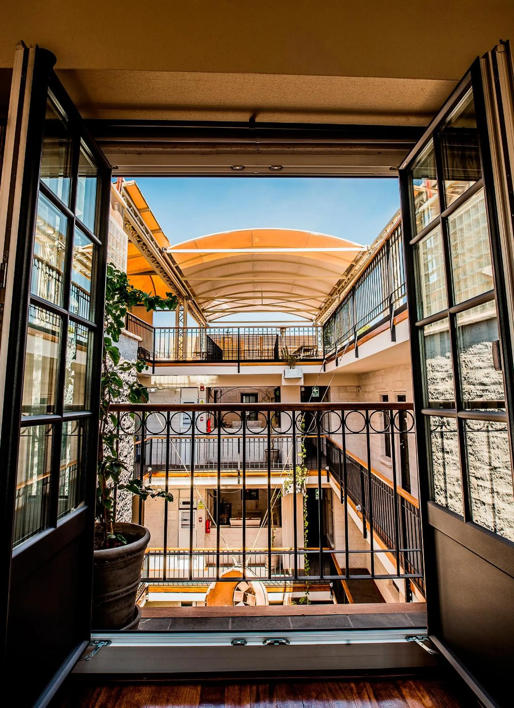 Patio in Palla Boutique Hotel