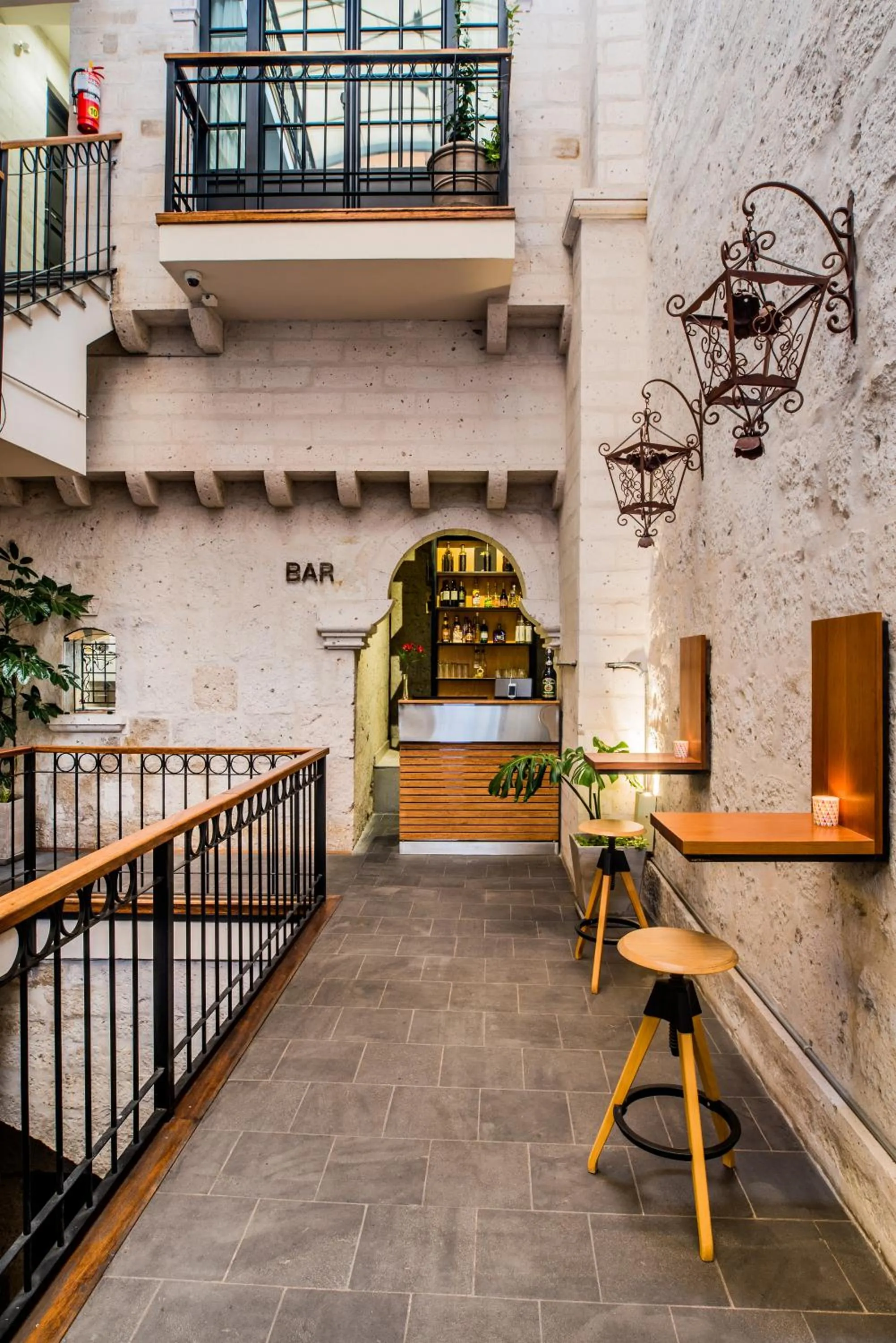 Patio in Palla Boutique Hotel