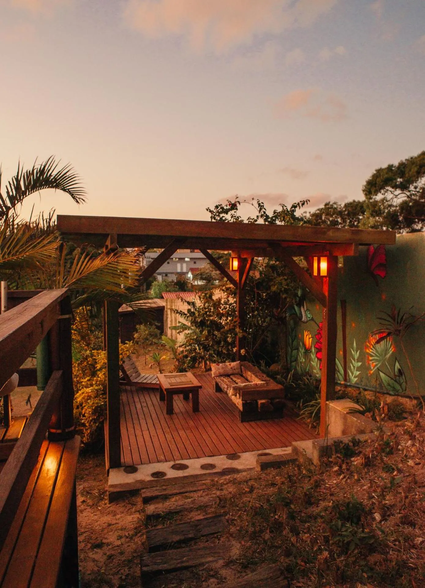 Seating area in Pousada Villa Seychelles