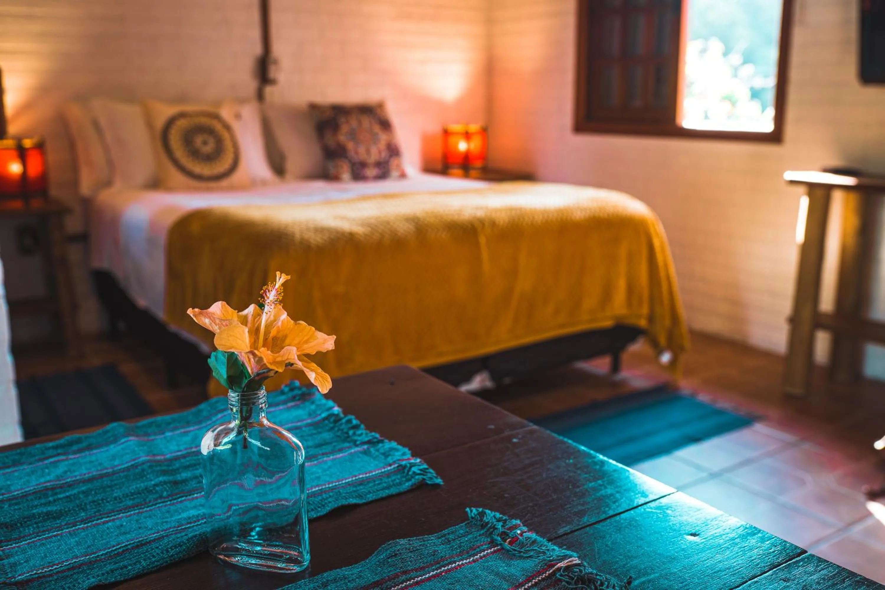 Bedroom, Bed in Pousada Villa Seychelles