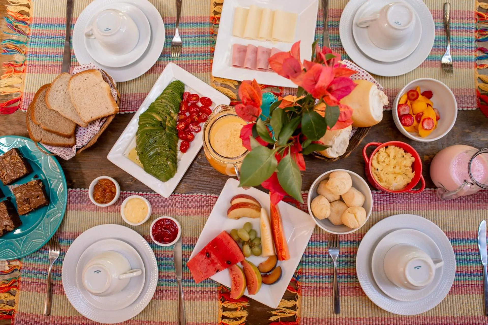 Breakfast in Pousada Villa Seychelles