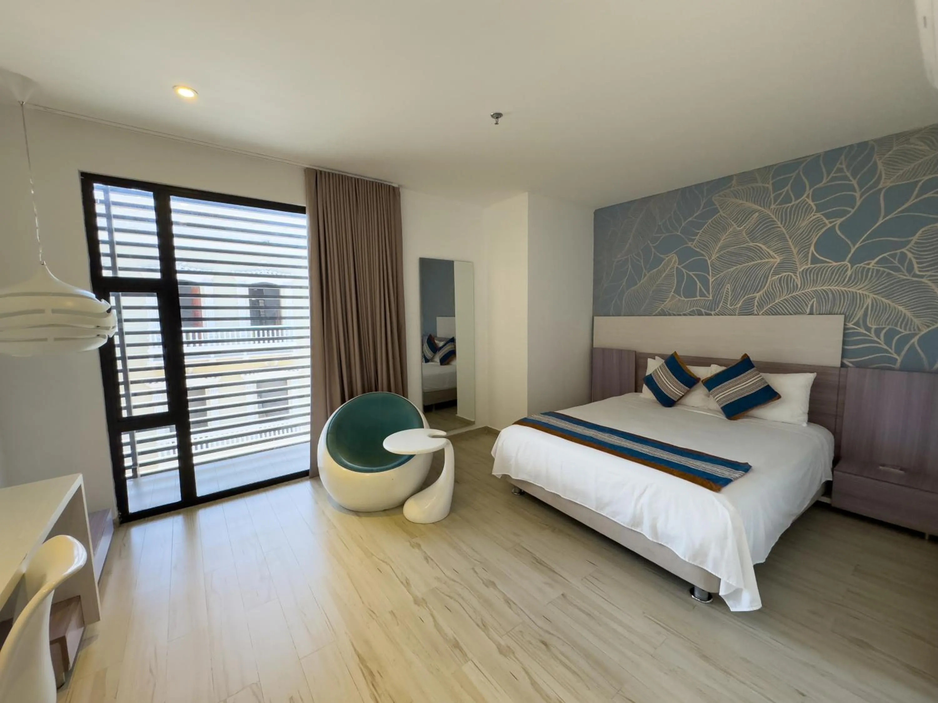 Bed in Hotel Catedral Plaza