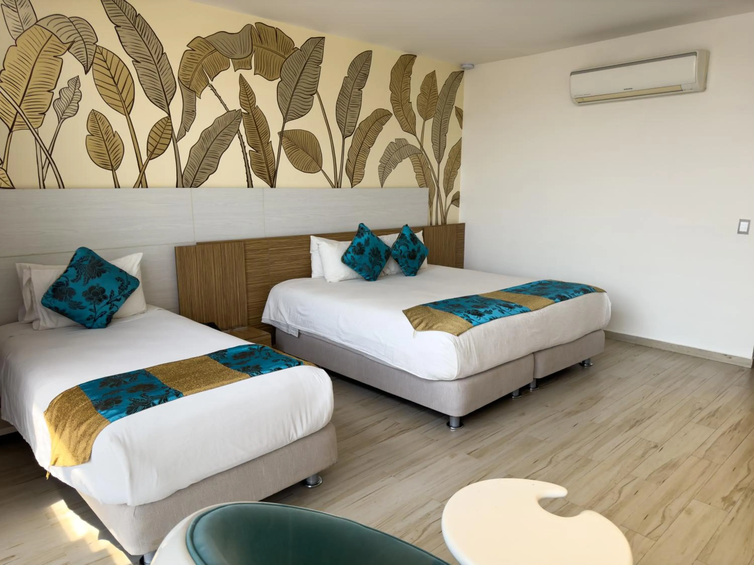 Bed in Hotel Catedral Plaza