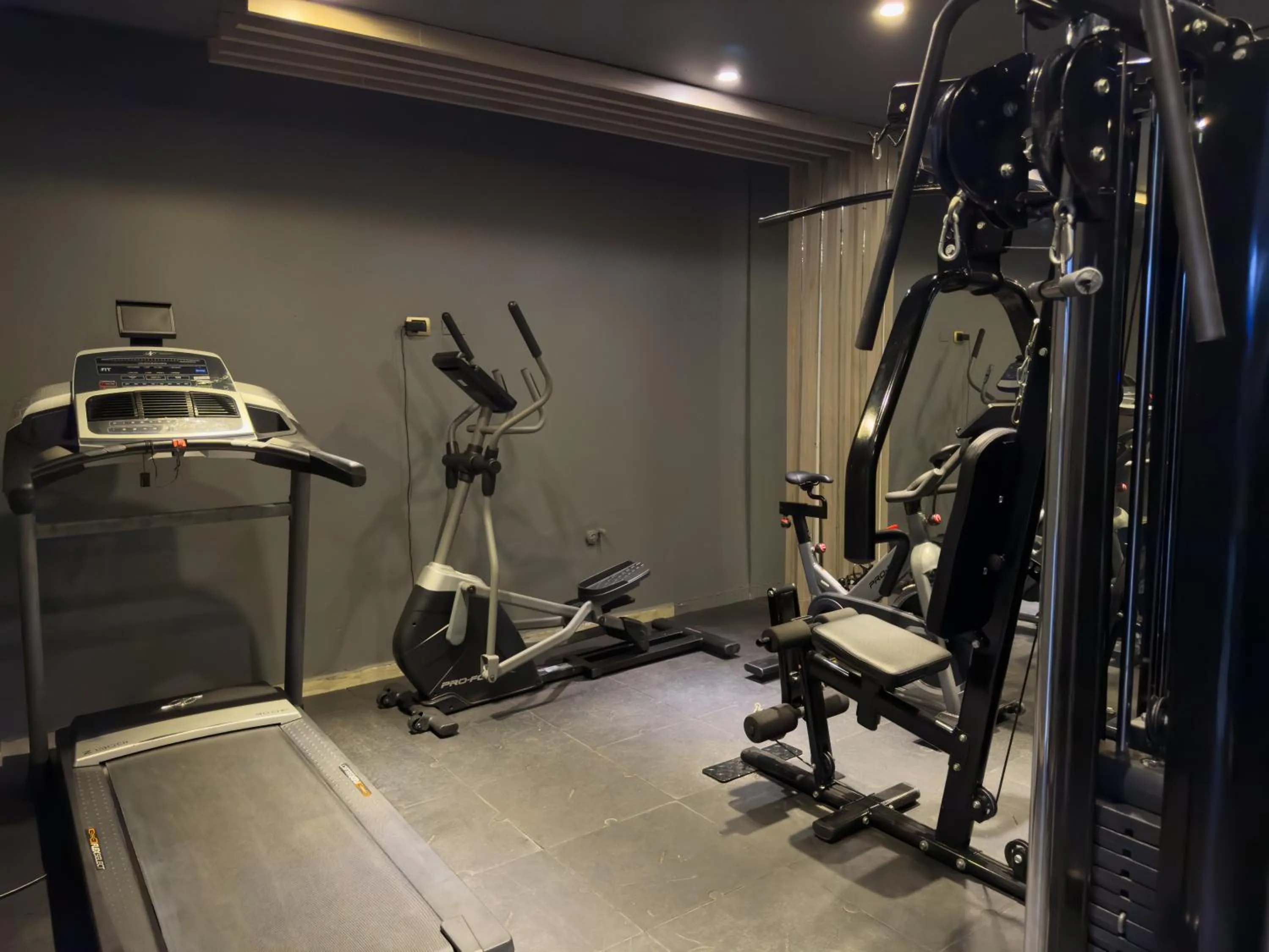 Fitness centre/facilities in Hotel Catedral Plaza