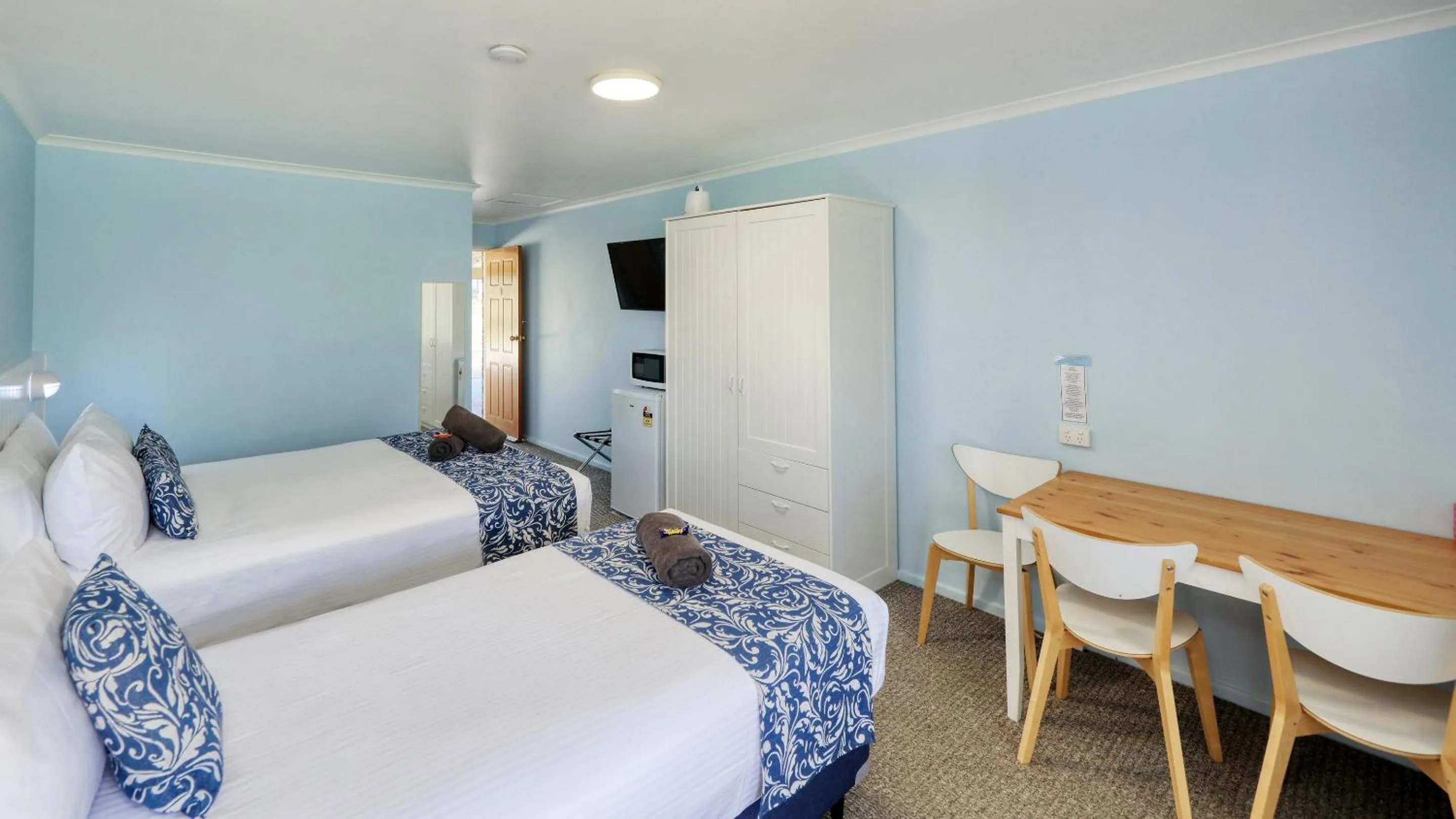 Bed in Koorawatha Homestead Motel