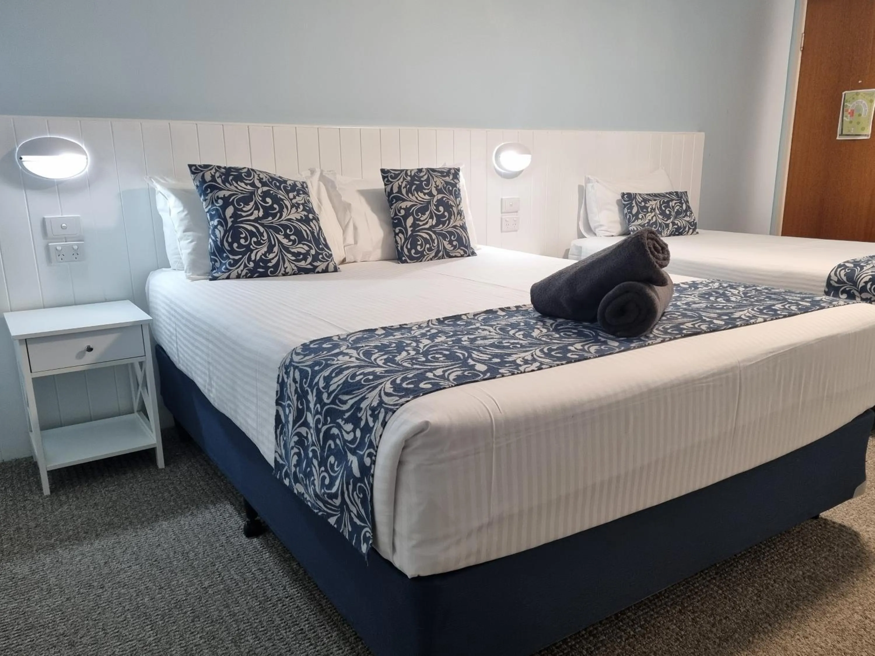 Bed in Koorawatha Homestead Motel