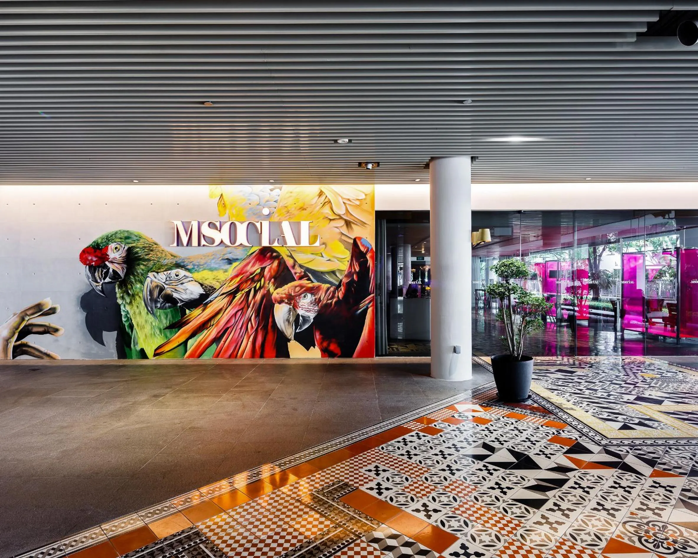 Lobby or reception in M Social Singapore