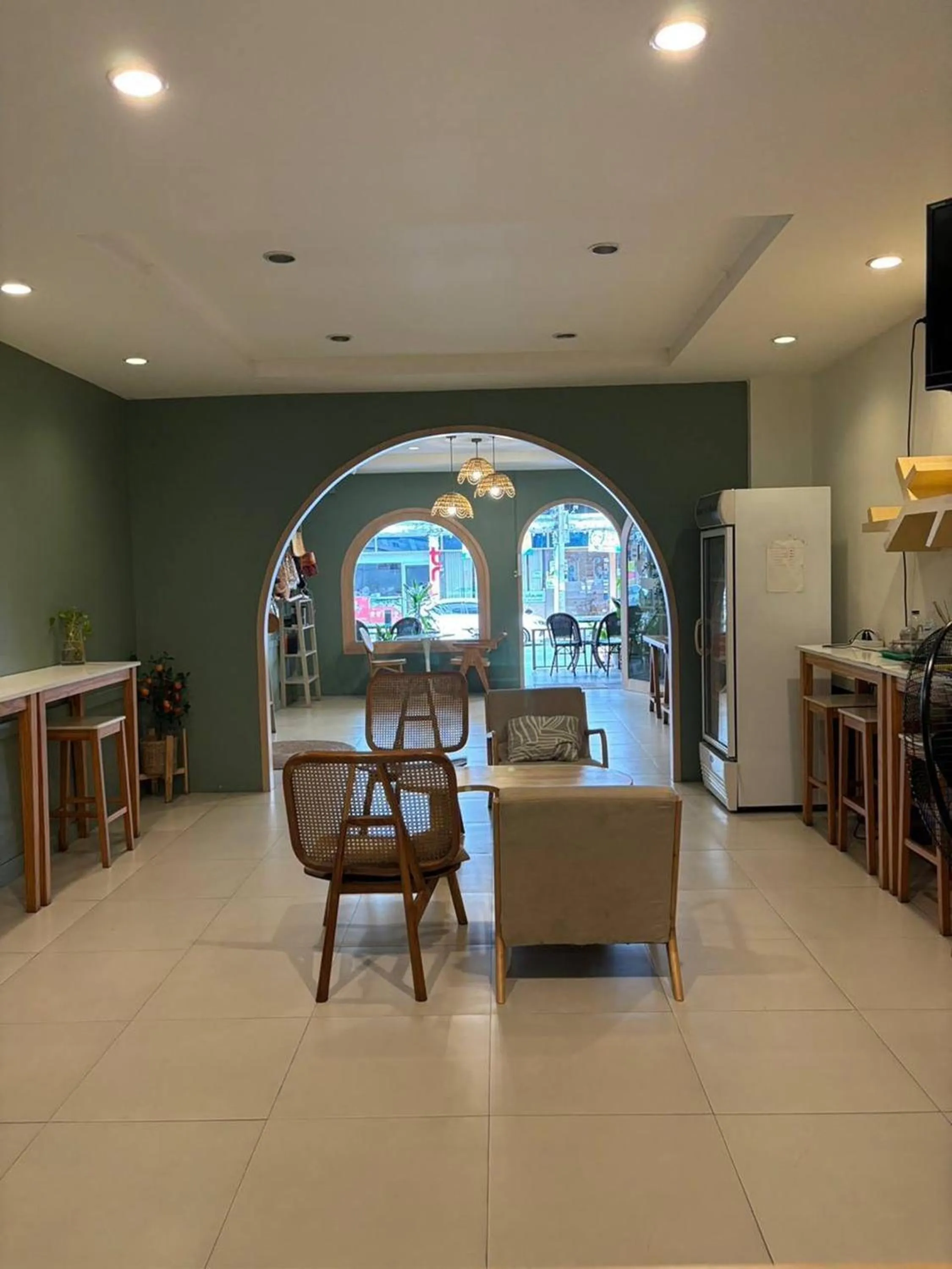 Seating area in Sleep at Phuket SHA Plus