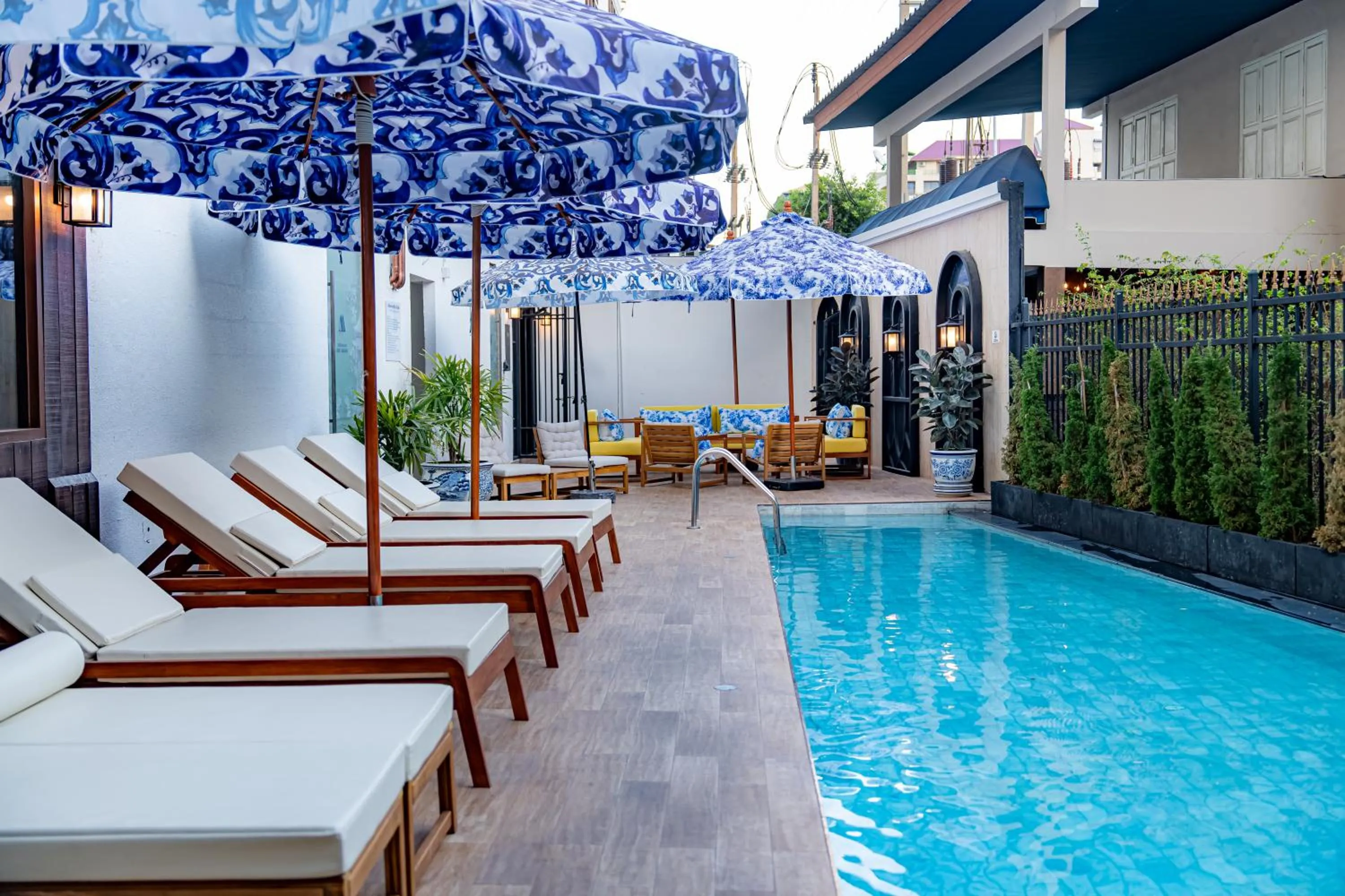 Swimming pool in Metropole, Bangkok, a Tribute Portfolio Hotel by Marriott