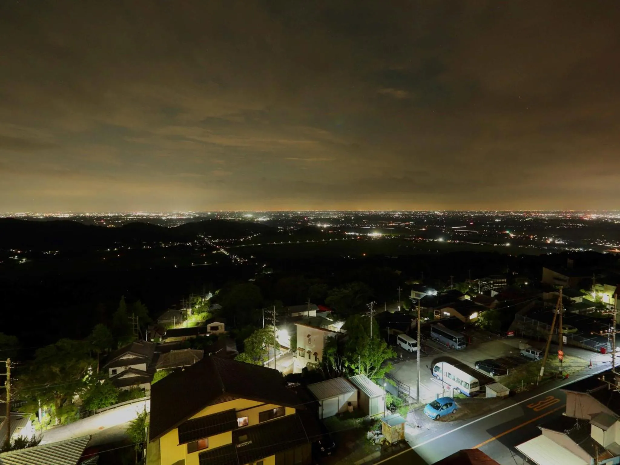 Night in Tsukubasan Hotel Aokiya
