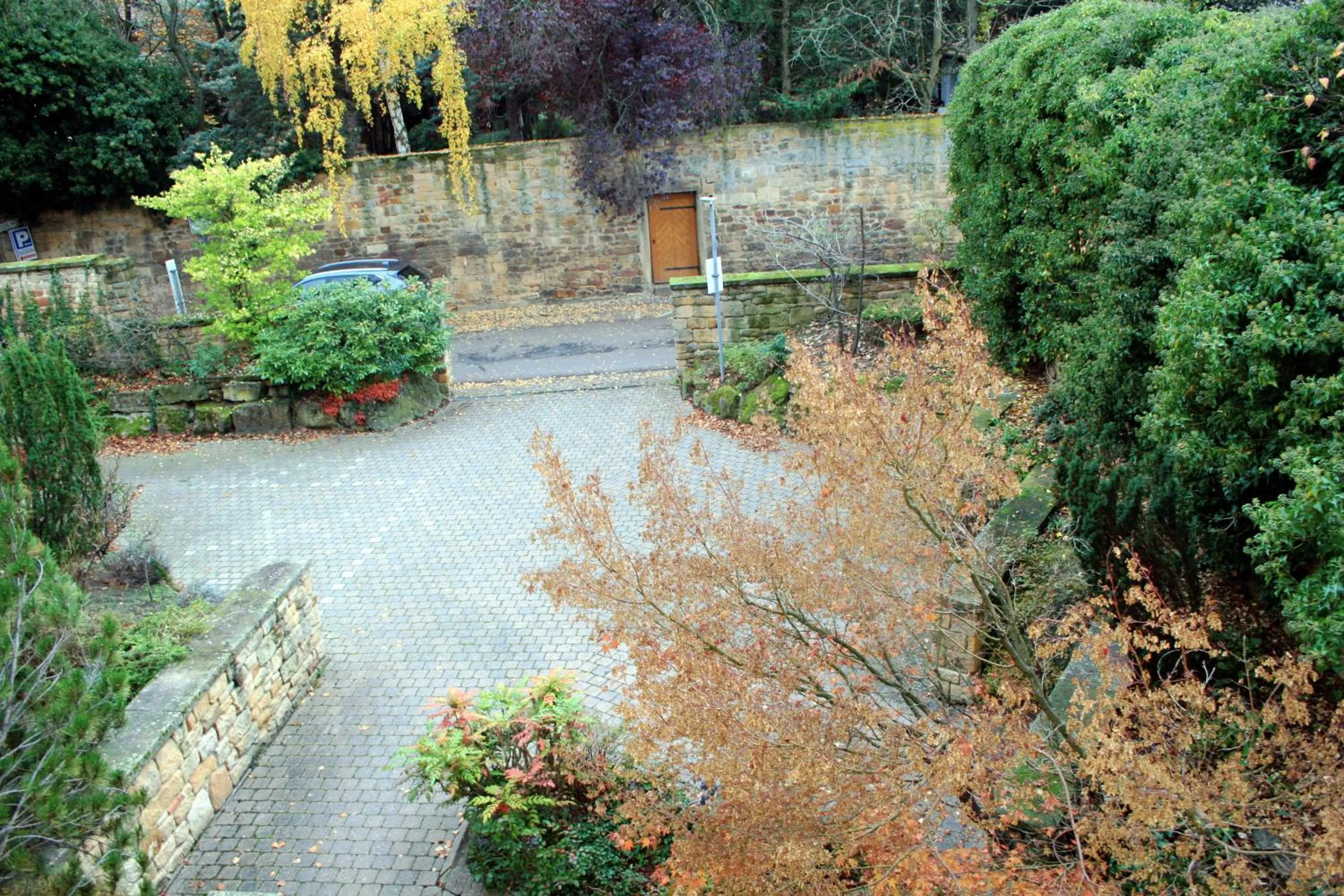 Garden view in Hotel & Café Ritter von Böhl