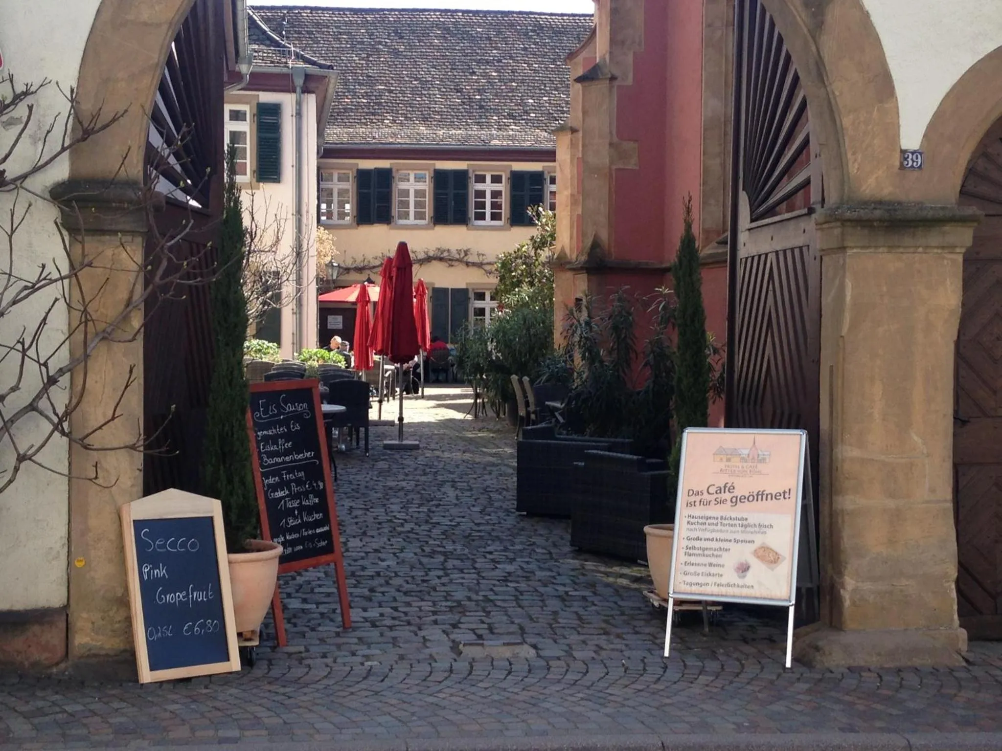 Patio in Hotel & Café Ritter von Böhl