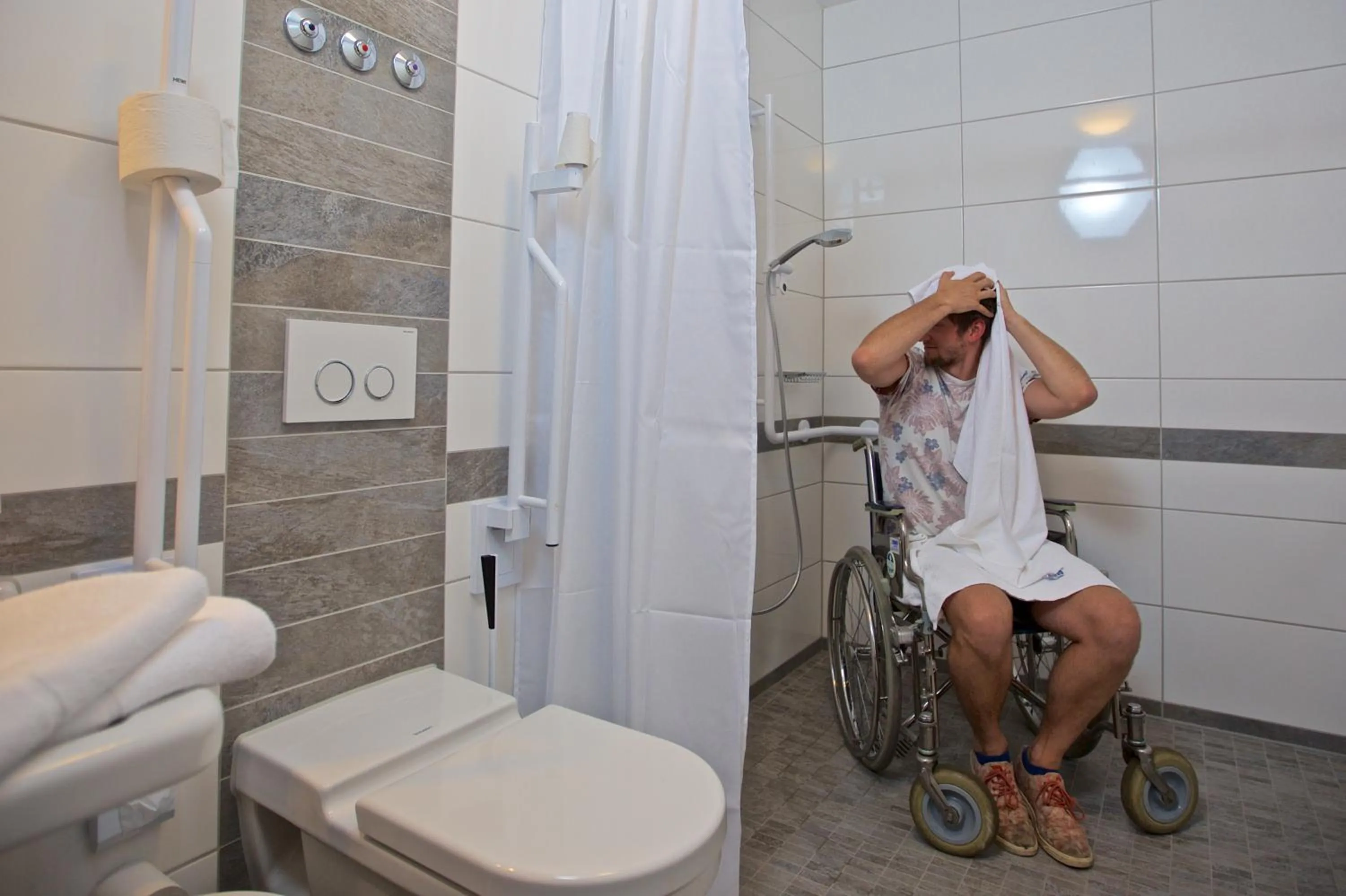 Bathroom in Hotel & Café Ritter von Böhl