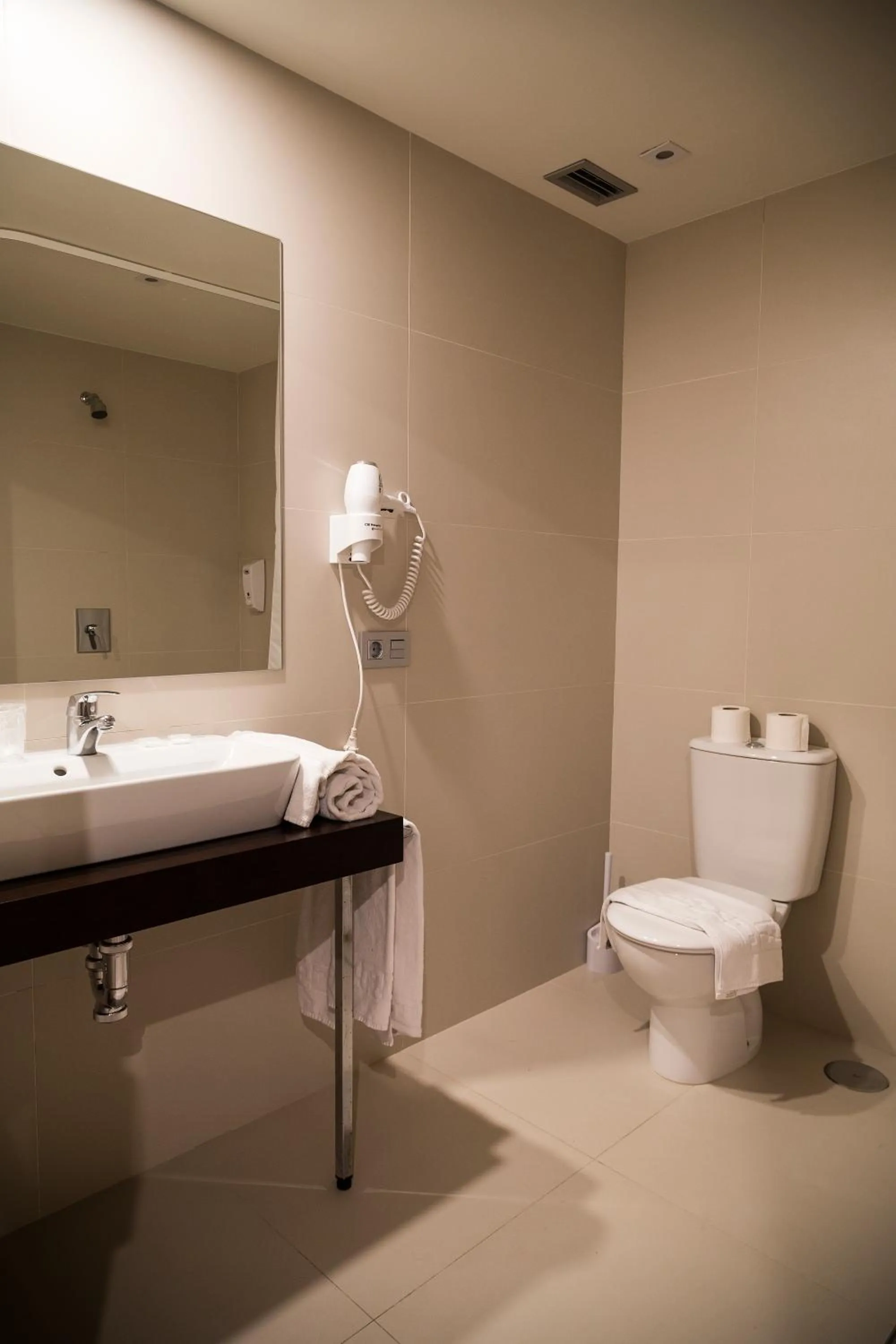 Bathroom in Hotel la Posada de Roces