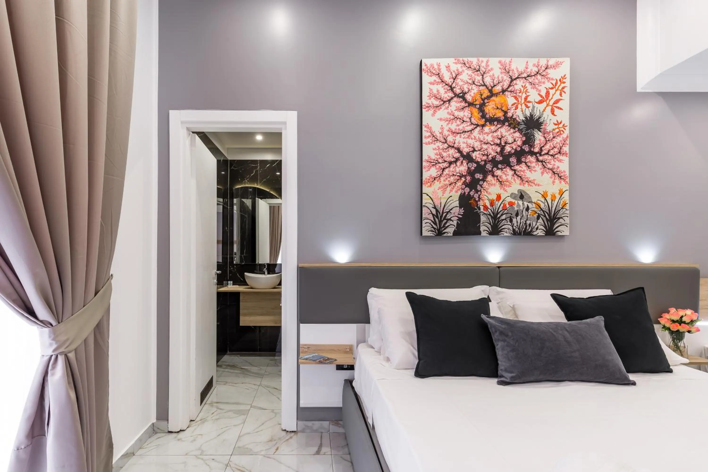 Bedroom, Bed in Hotel Sant'Angelo Palace