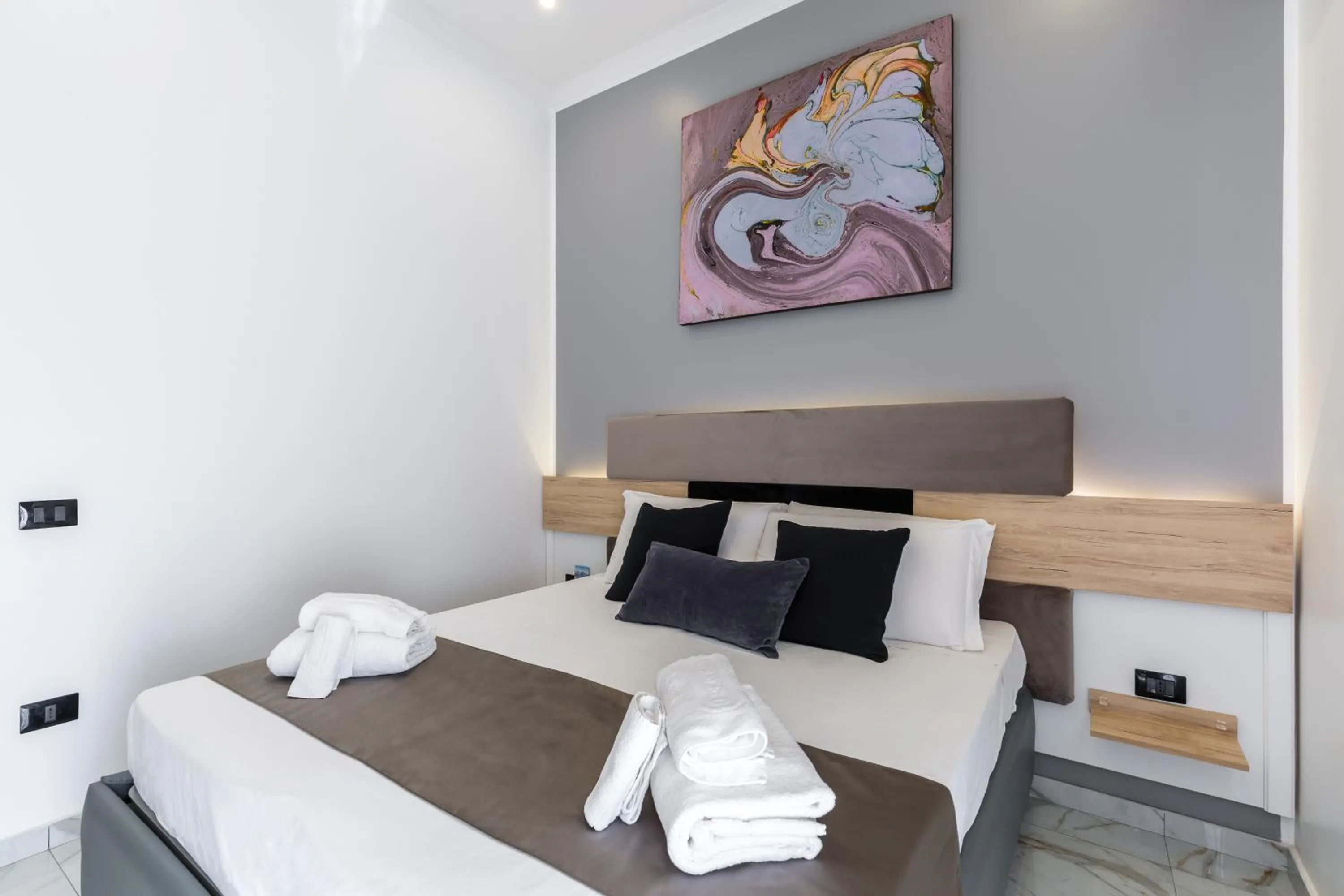 Bed in Hotel Sant'Angelo Palace