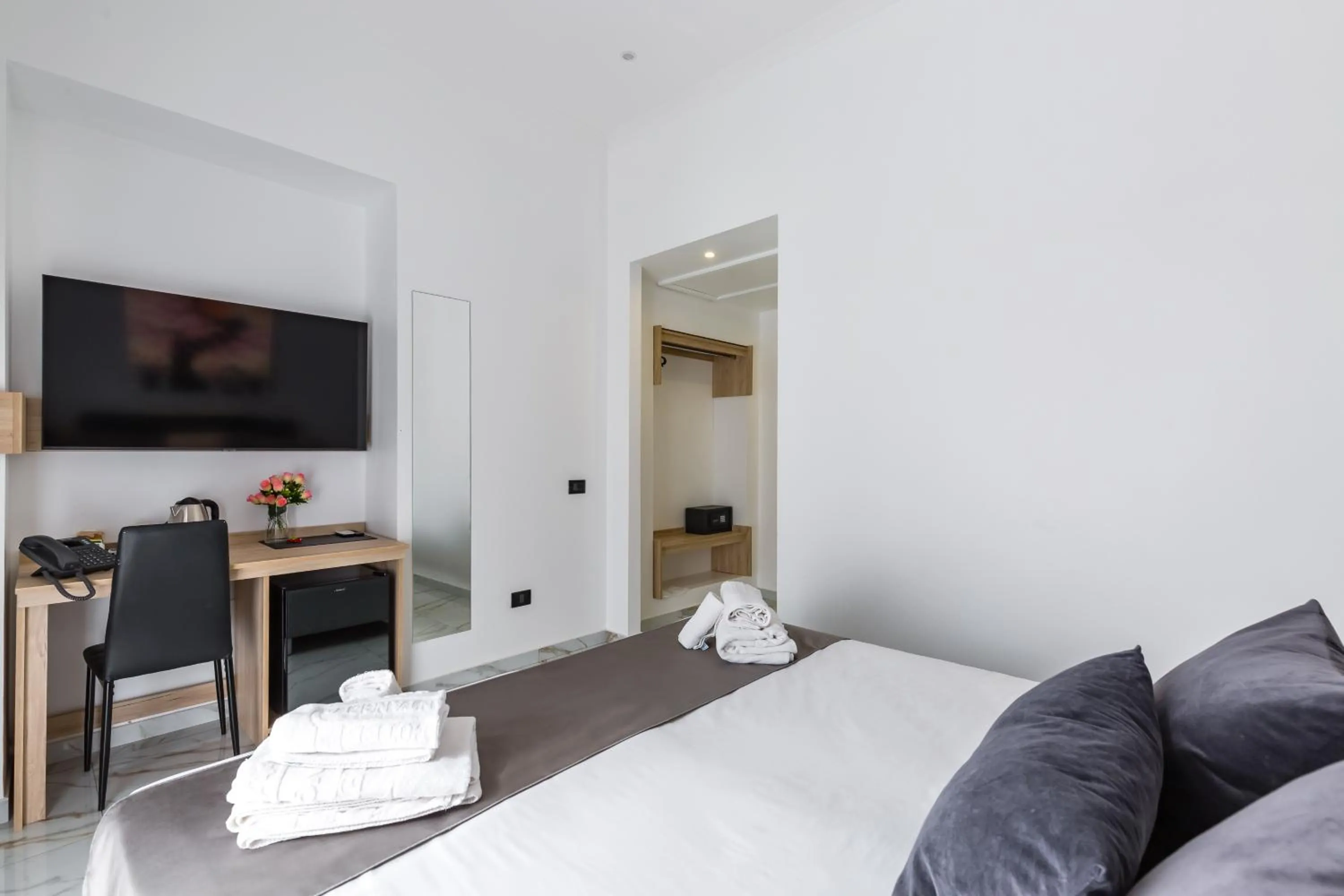 Bed in Hotel Sant'Angelo Palace