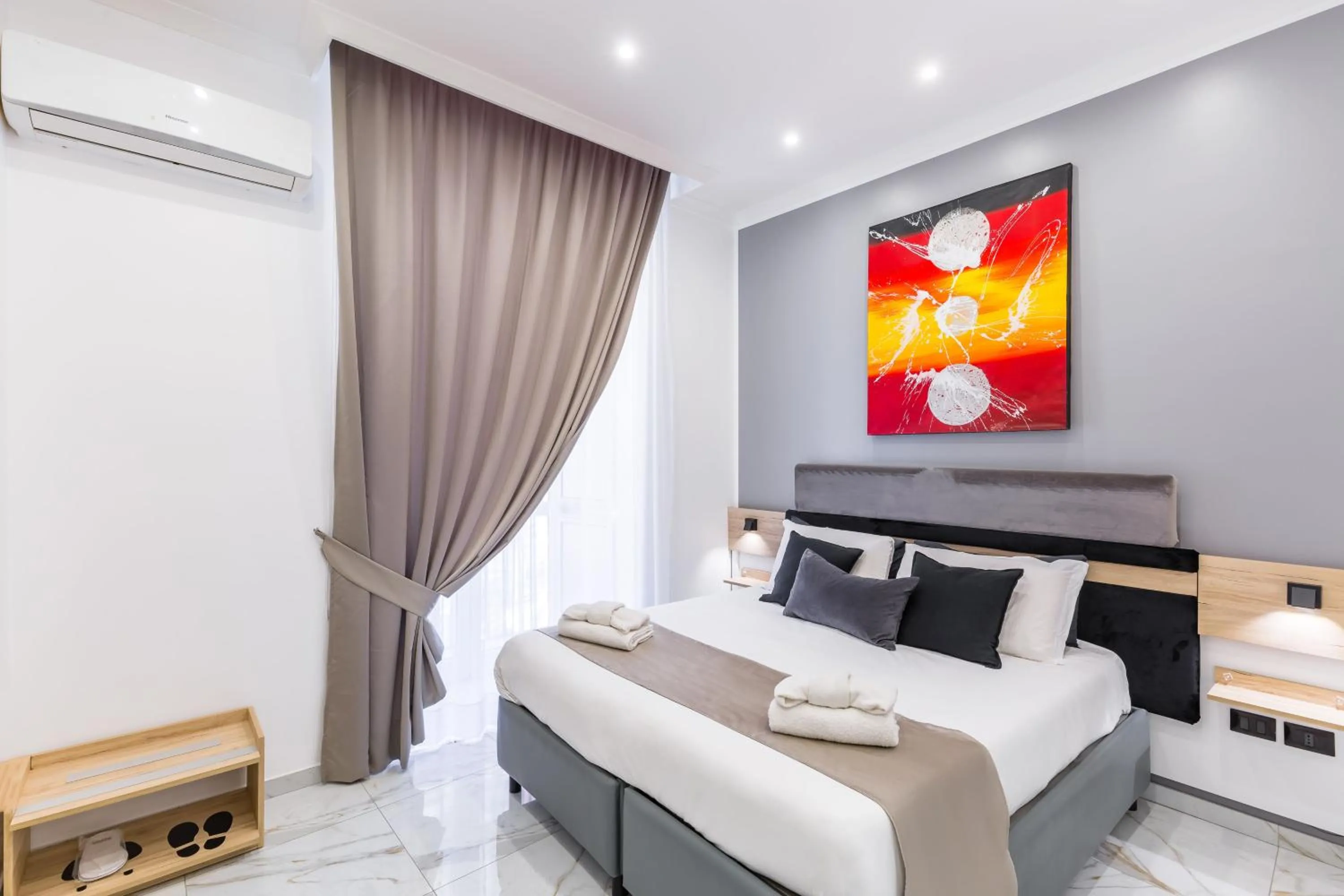 Bedroom, Bed in Hotel Sant'Angelo Palace