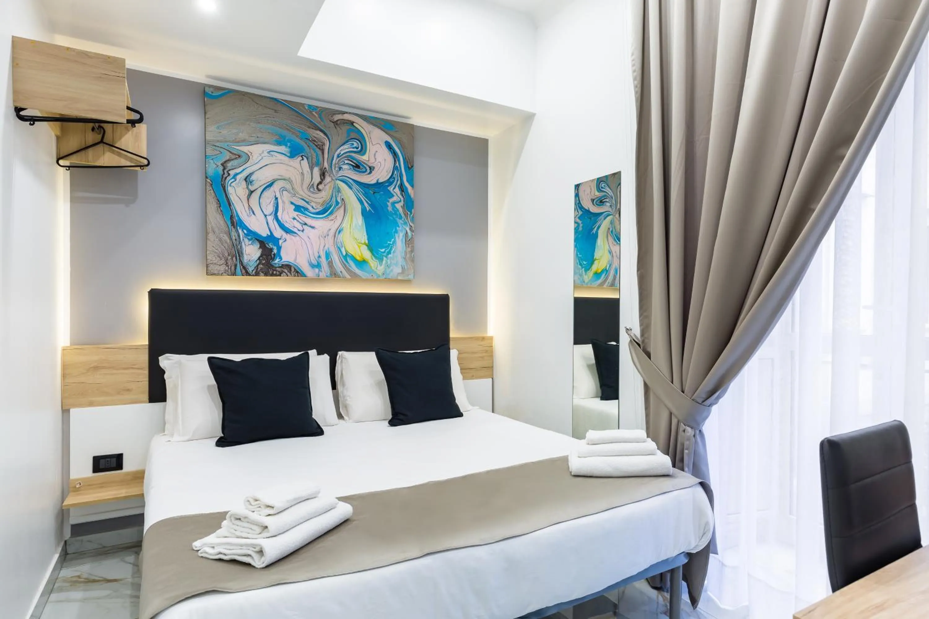 Bed in Hotel Sant'Angelo Palace