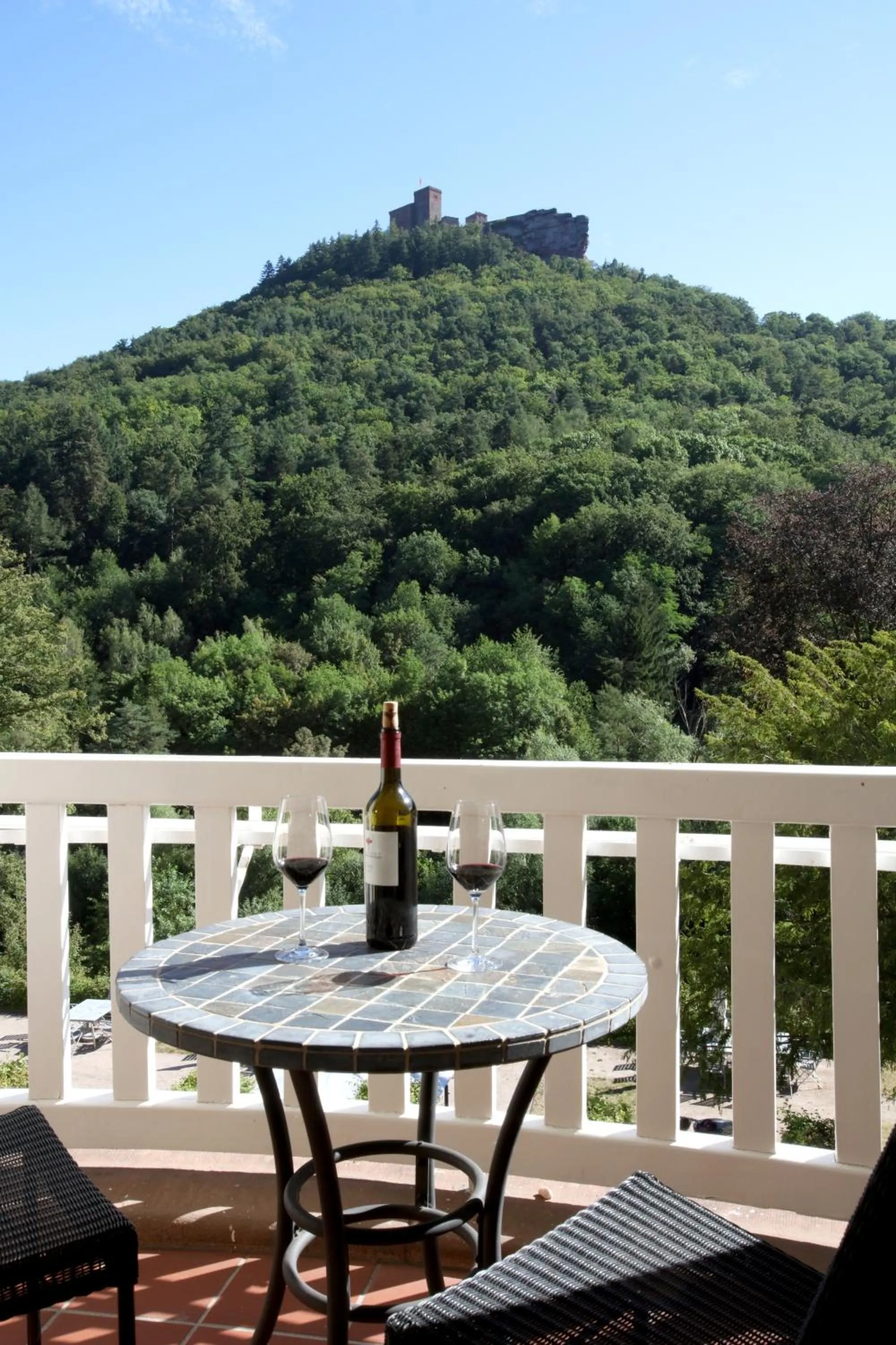 View (from property/room) in Jugendstilhotel Trifels