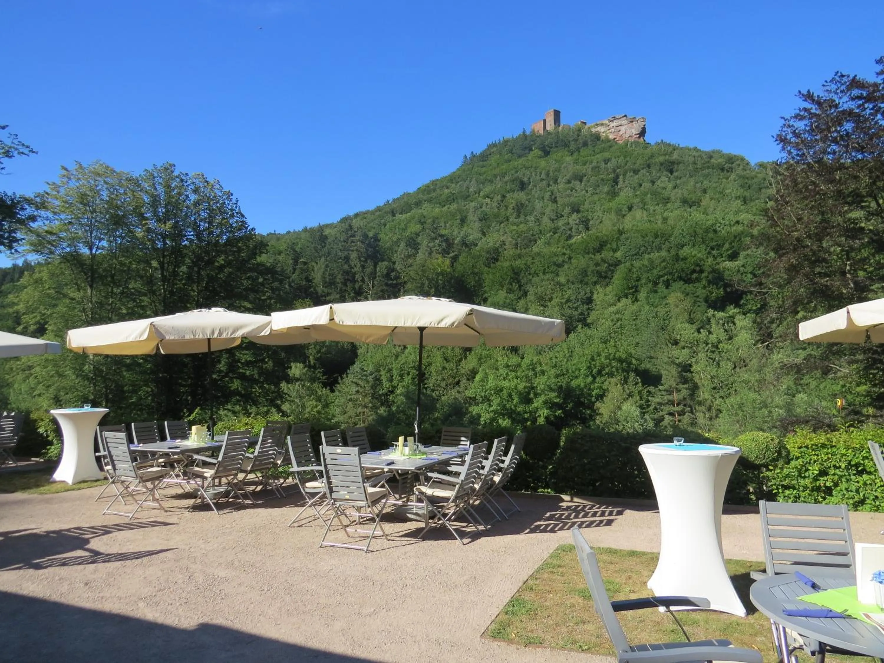 Garden in Jugendstilhotel Trifels