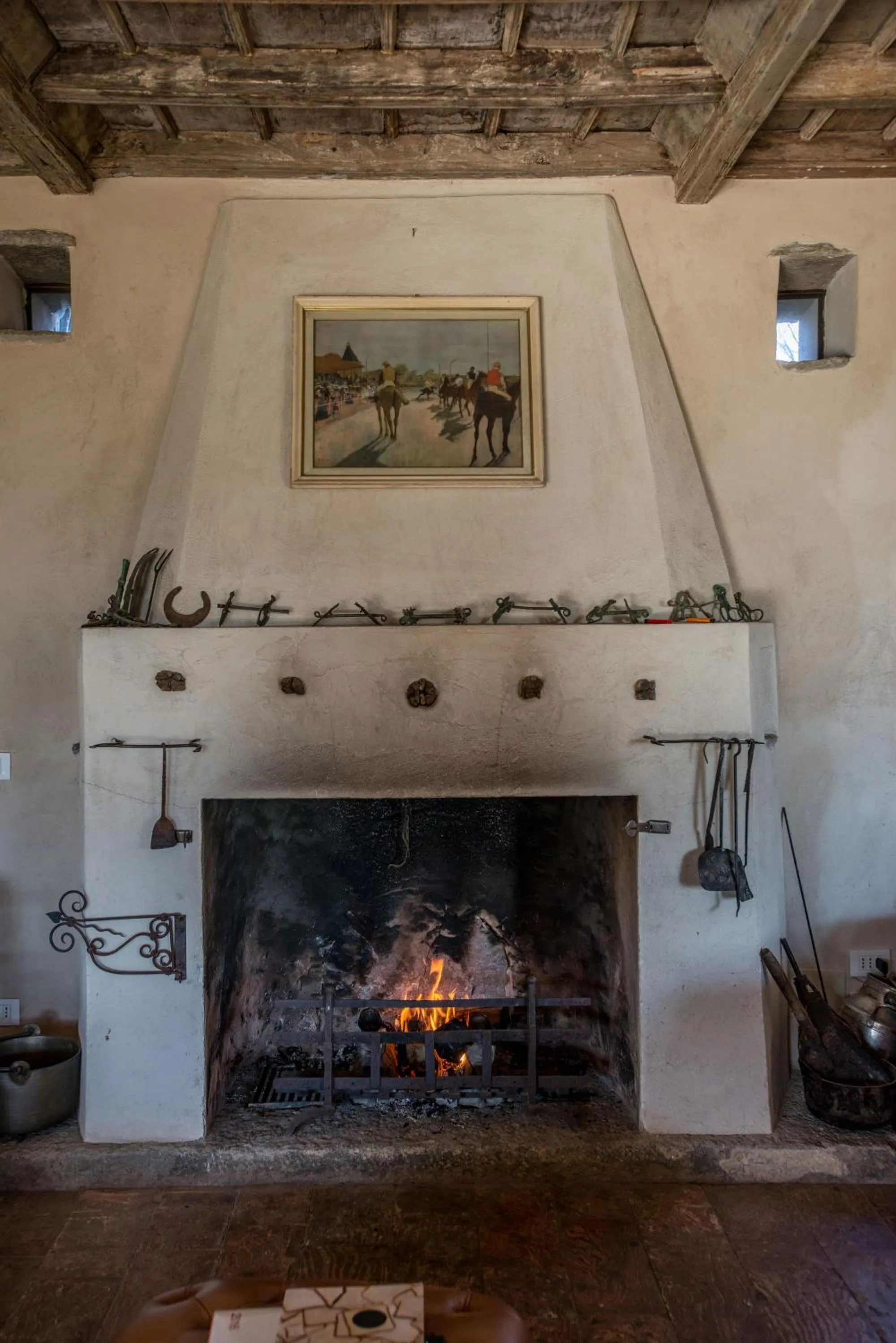 Decorative detail in La Cucchetta