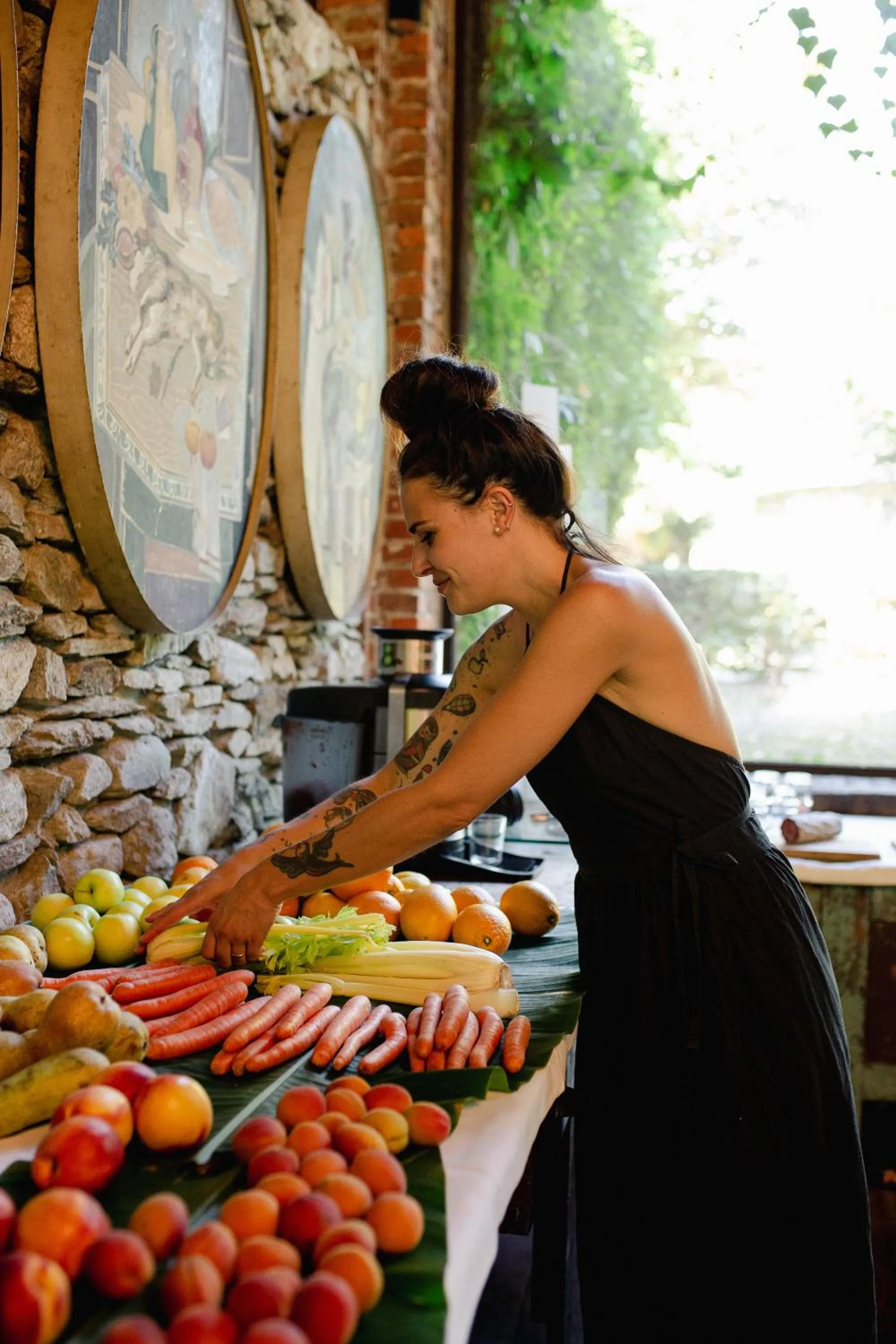 Continental breakfast in La Cucchetta