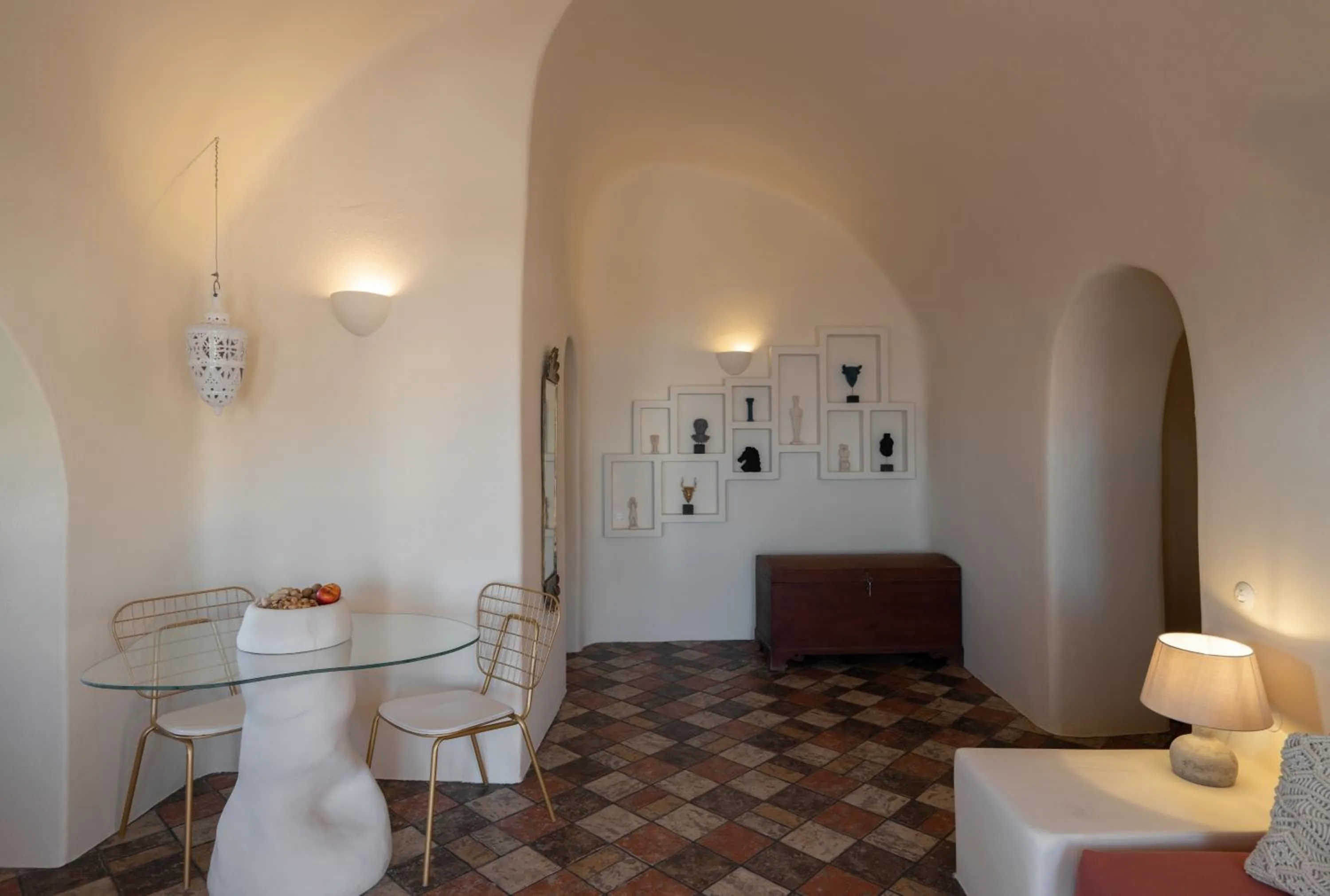 Living room in The Architect's Cave House