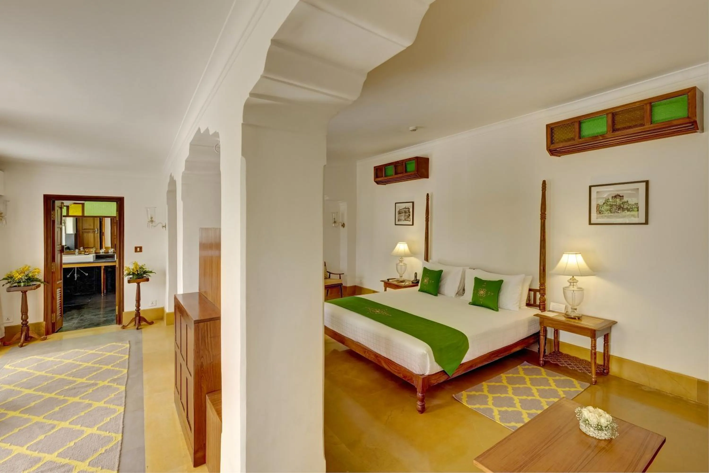 Bedroom, Bed in Saraca Hotel Lucknow