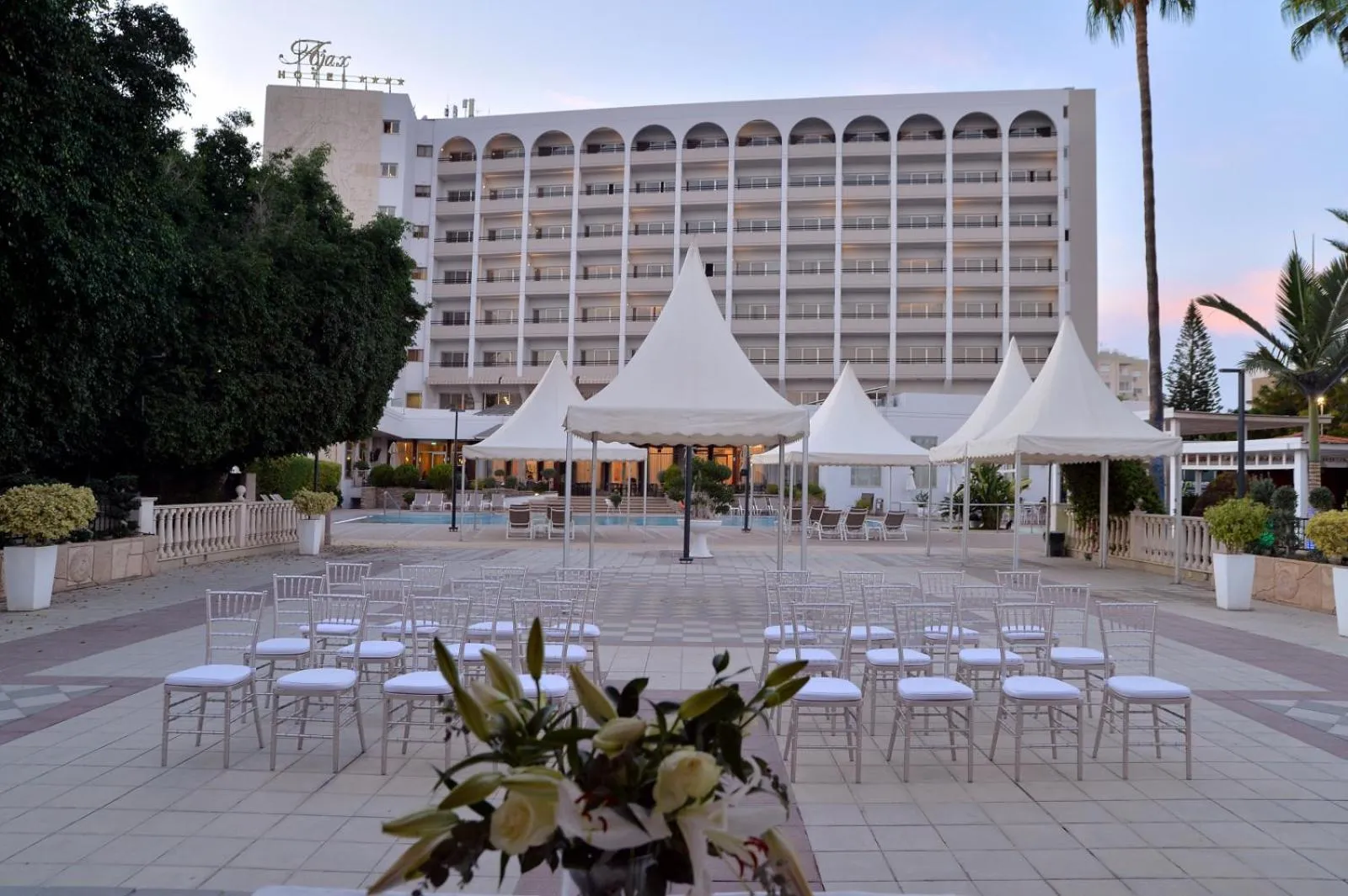 Property building in Ajax Hotel