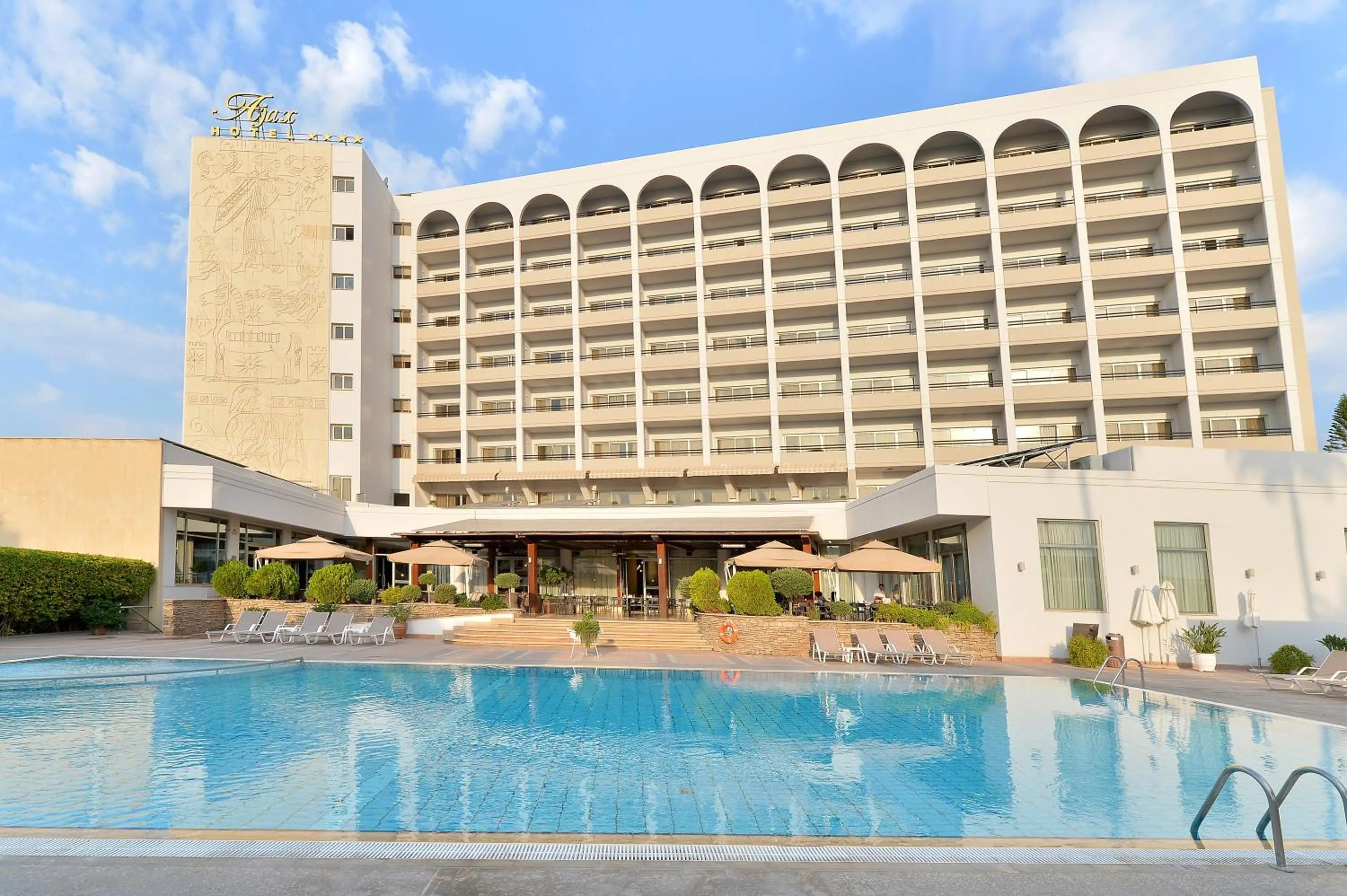 Property building in Ajax Hotel