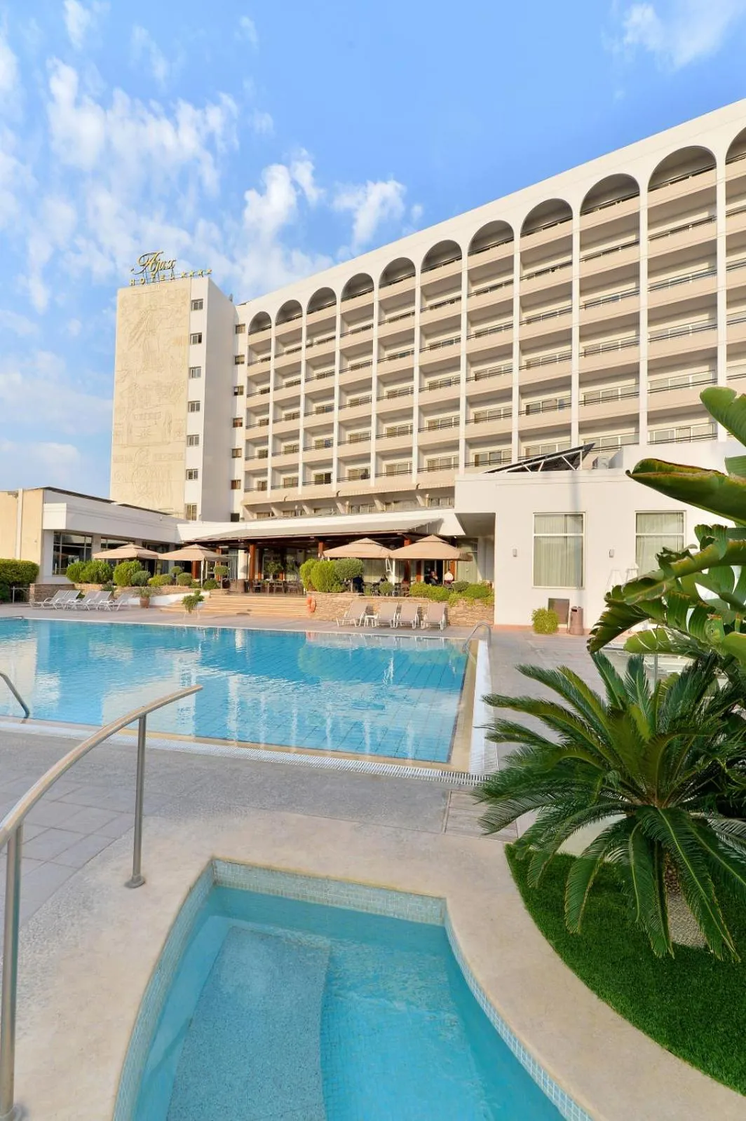 Property building in Ajax Hotel