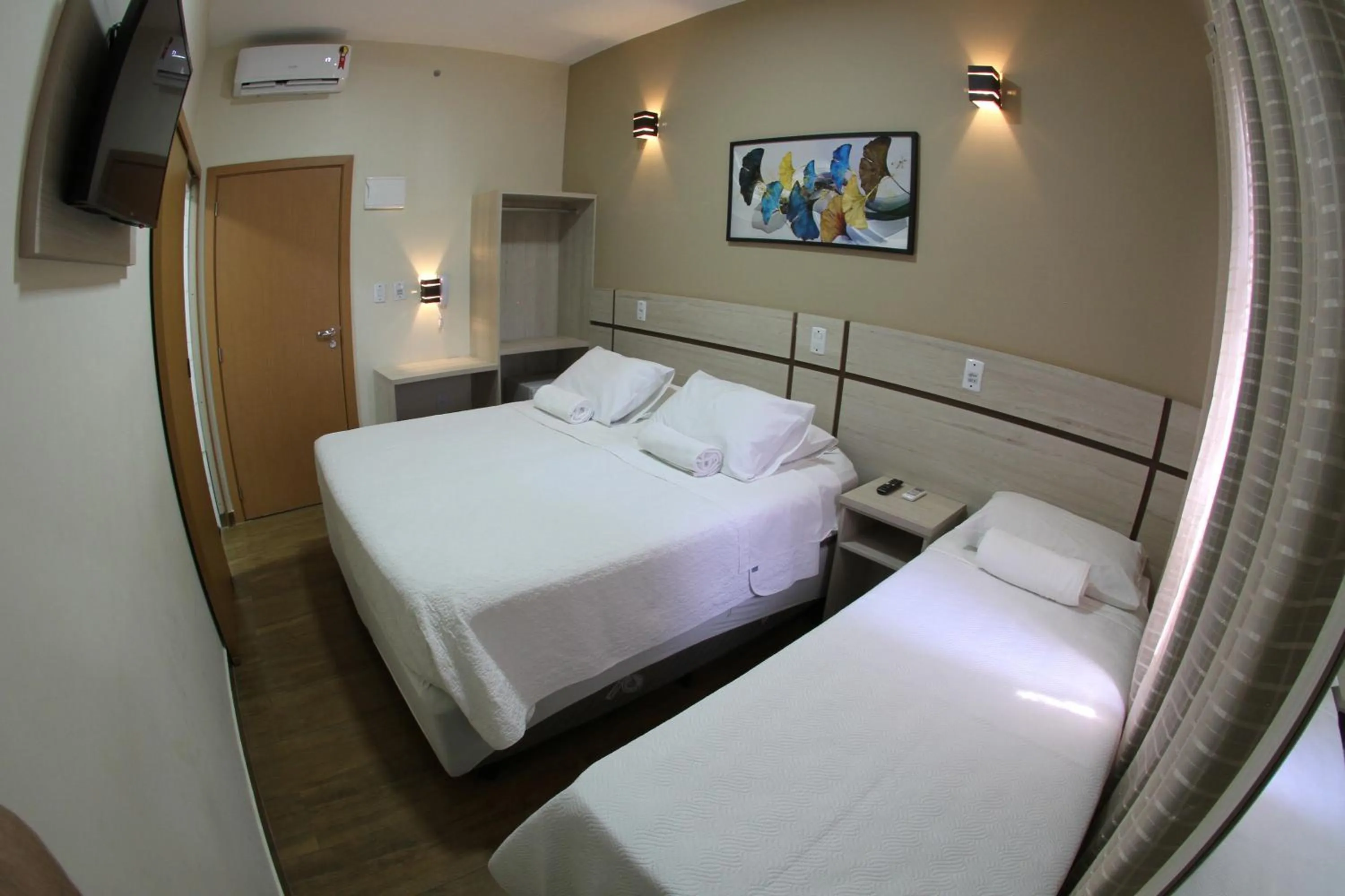 Bed in Hotel Maria da Fé