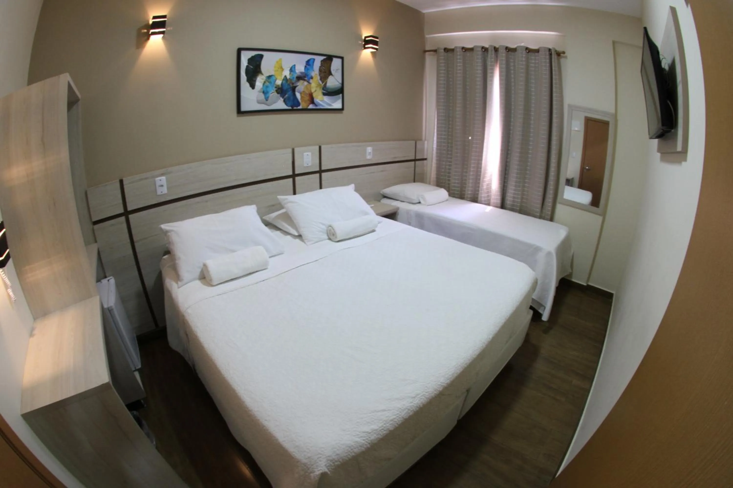 Bed in Hotel Maria da Fé