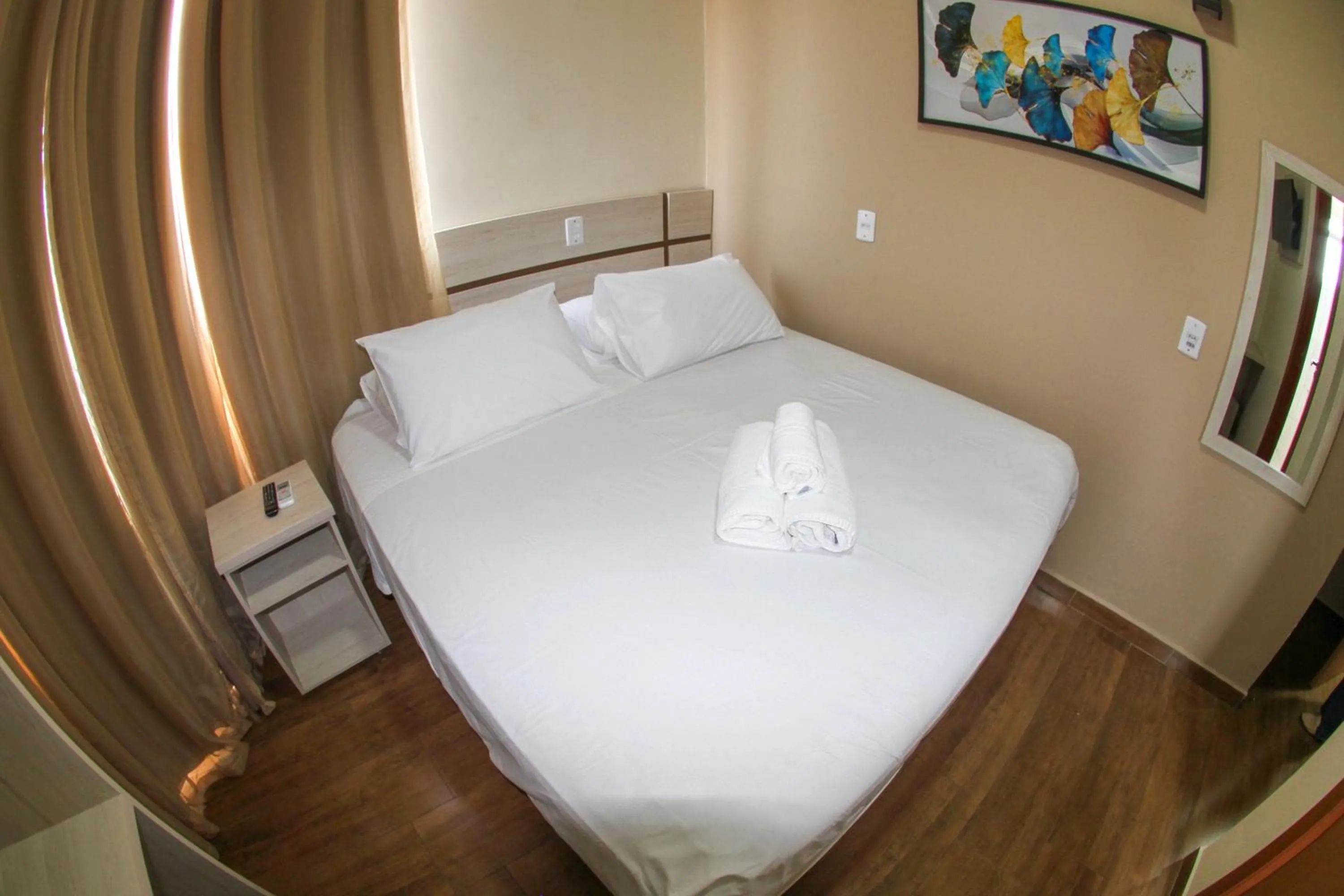 Bed in Hotel Maria da Fé