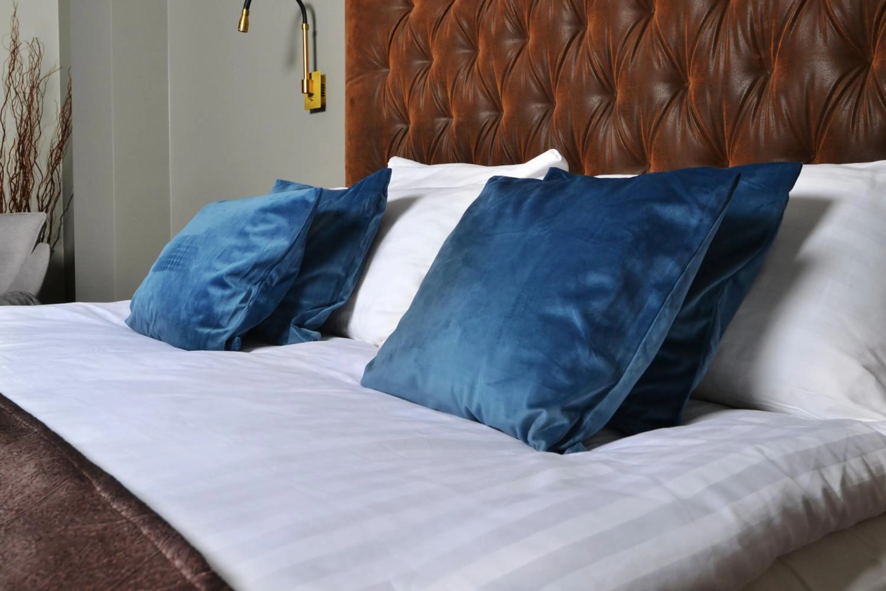 Bed in Vytautas Mineral SPA