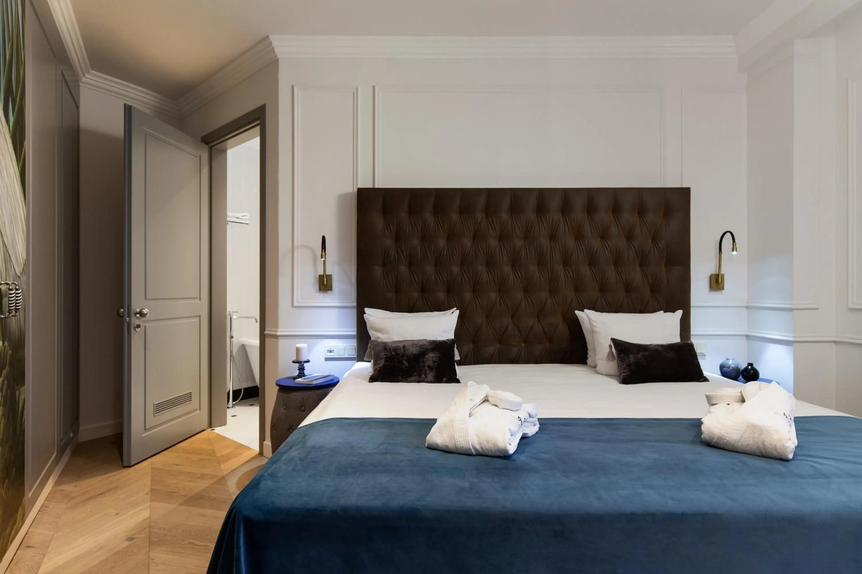 Bed in Vytautas Mineral SPA