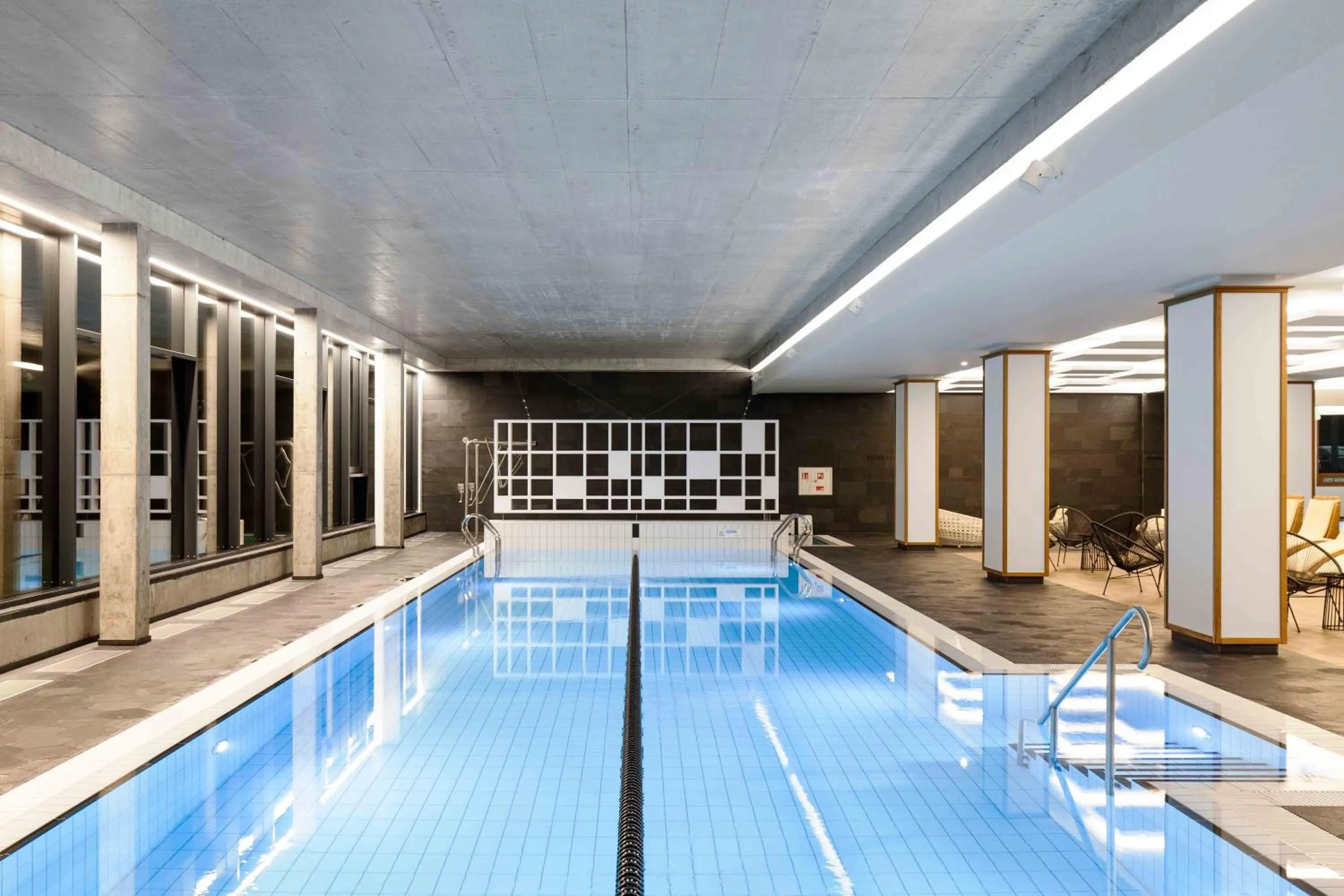 Swimming pool in Vytautas Mineral SPA