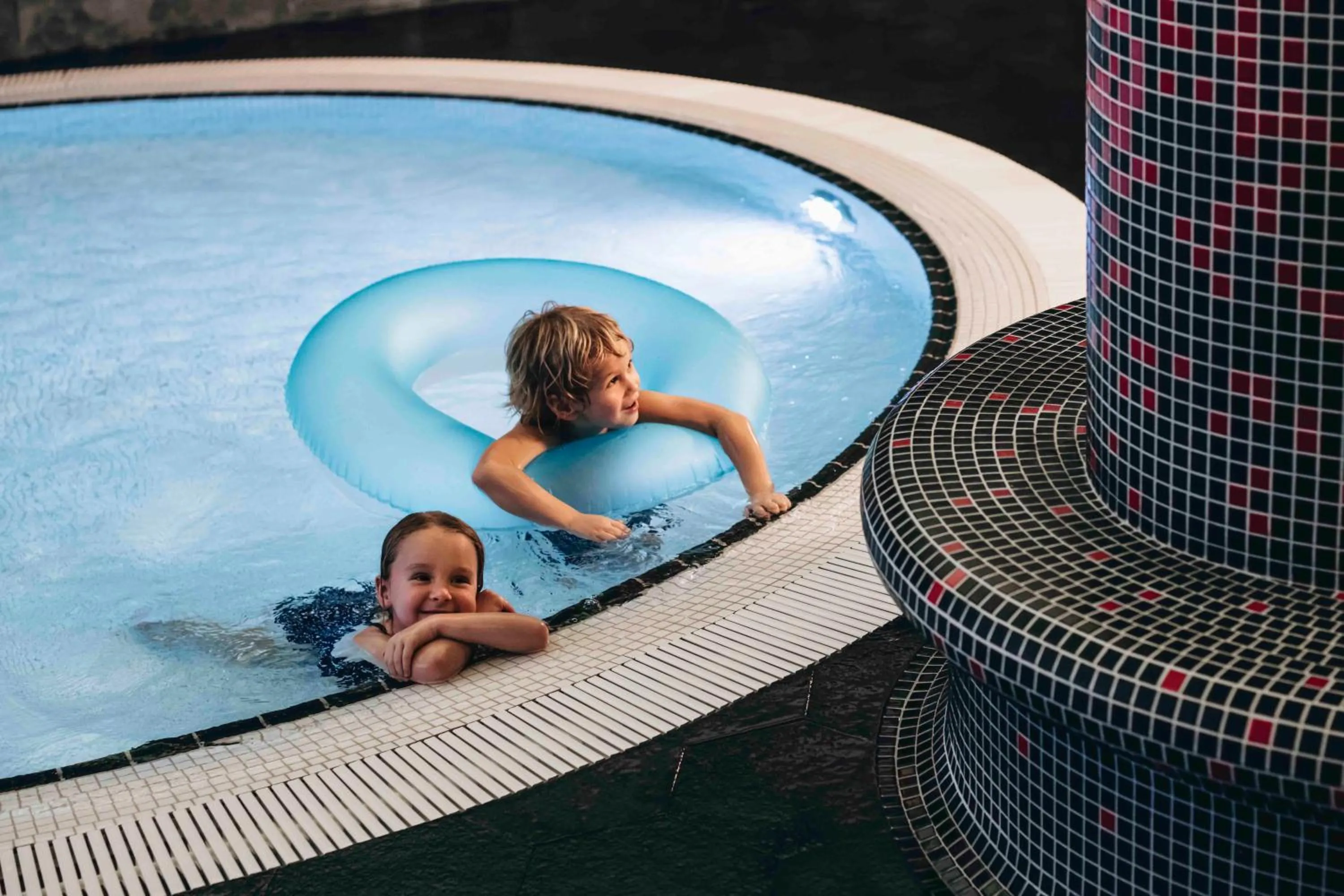 Swimming pool in Vytautas Mineral SPA