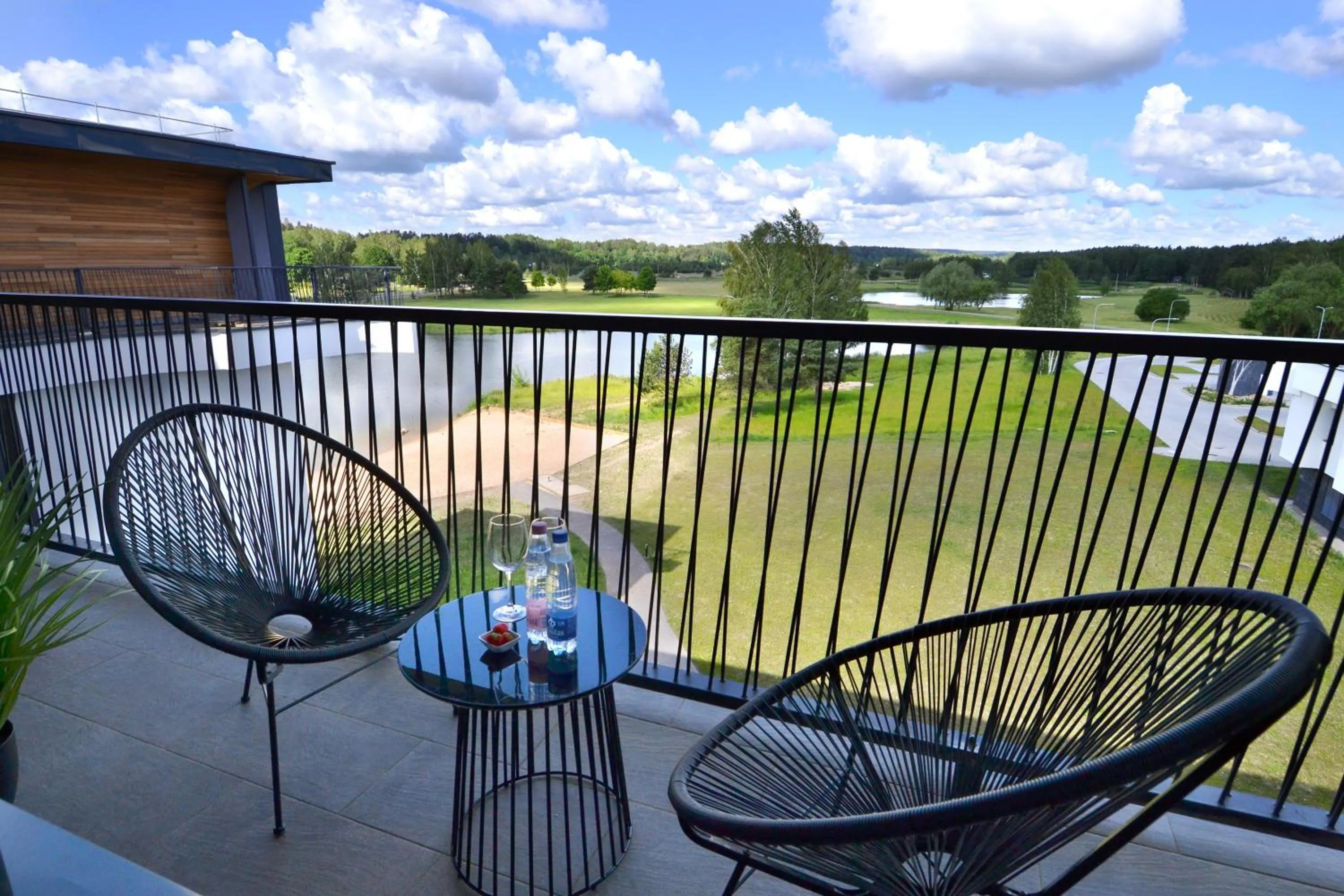 Balcony/Terrace in Vytautas Mineral SPA